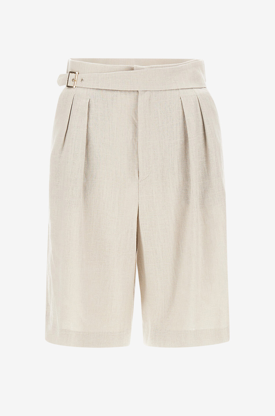 Bermuda fluide à pinces