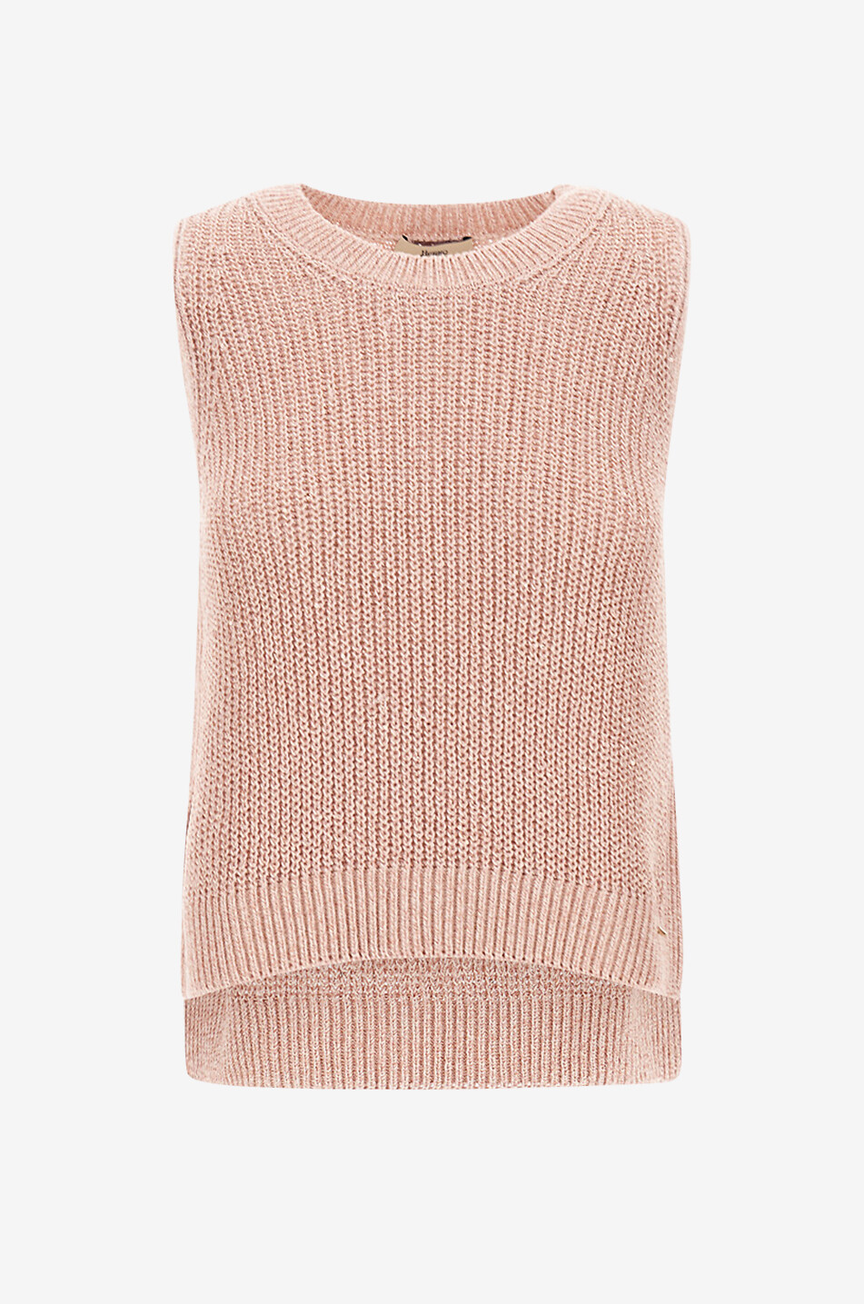 HERNO Ärmelloser Pullover Damen ROSA 1