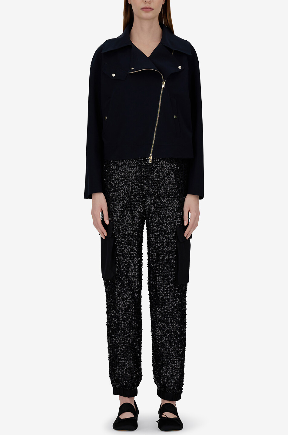 HERNO Perfecto thermocollé Femme NOIR 3