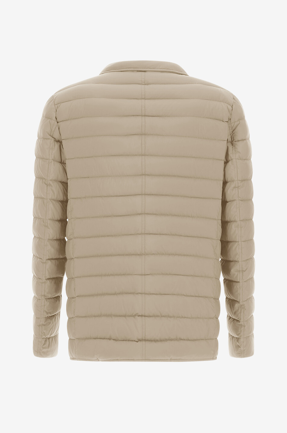 HERNO Blazer matelassé en duvet Homme Beige clair 7