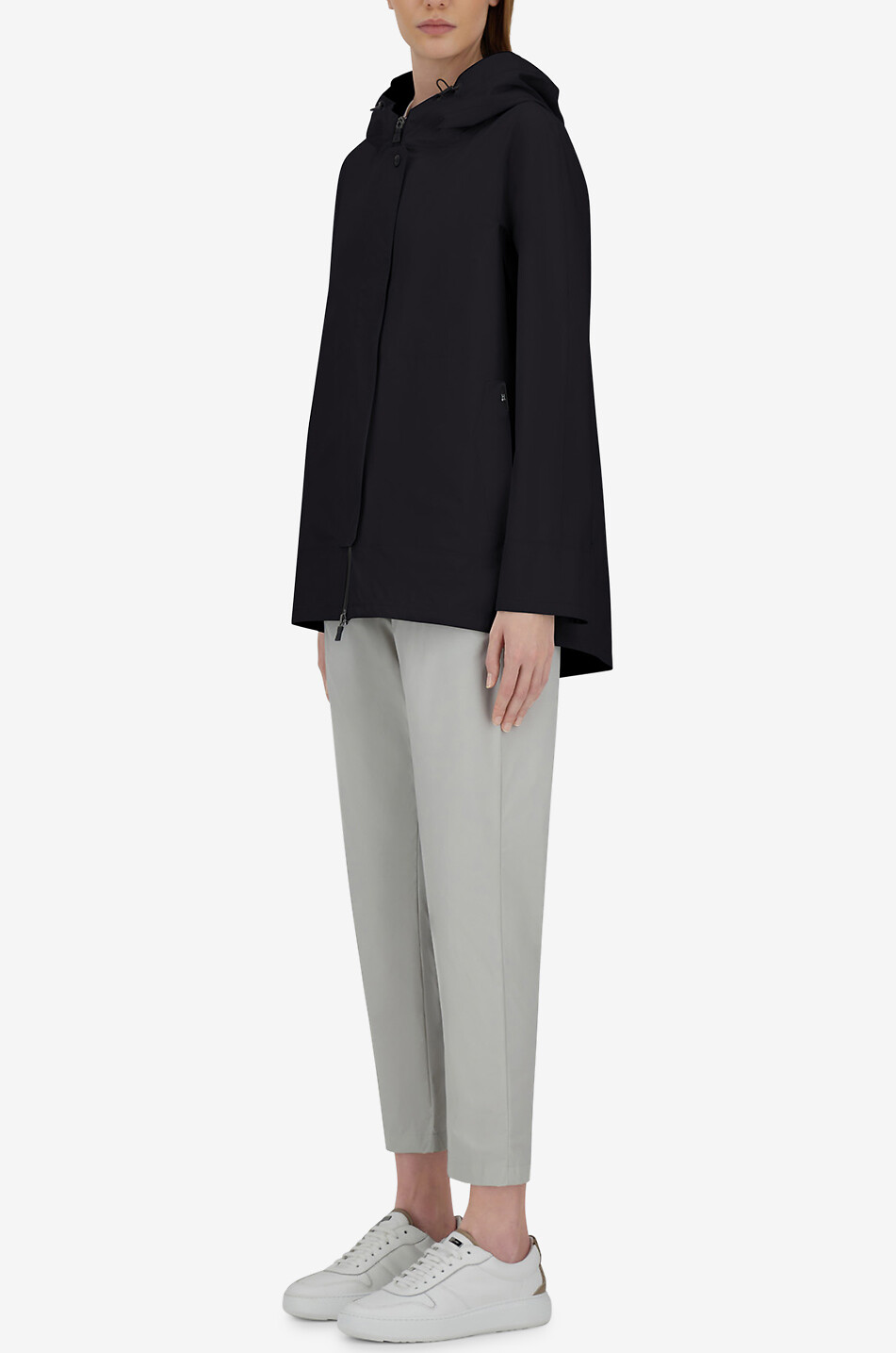 HERNO Regenjacke mit Kapuze Damen SCHWARZ 5