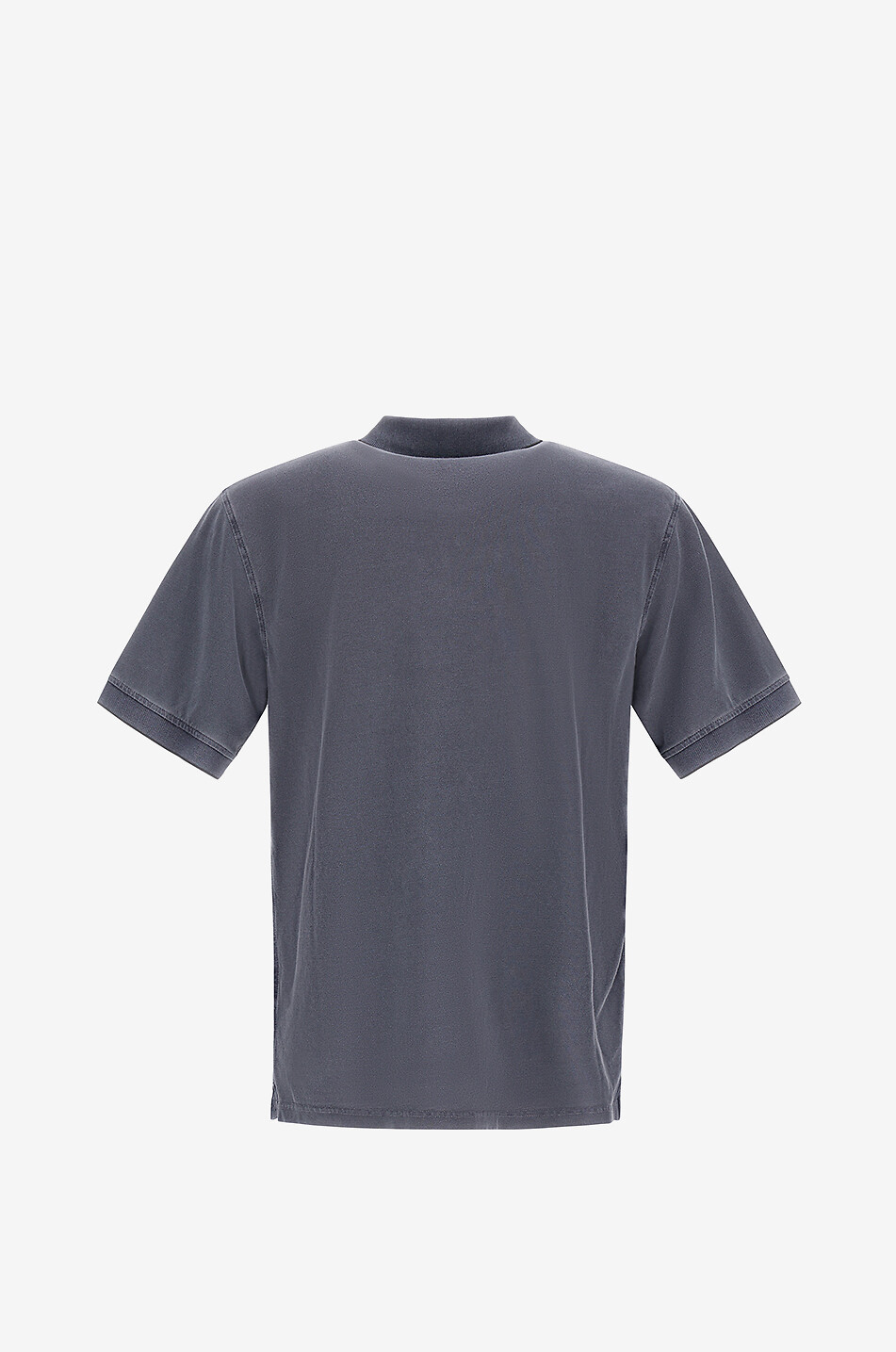 HERNO Short-sleeved polo shirt Men MEDIUM BLUE 3