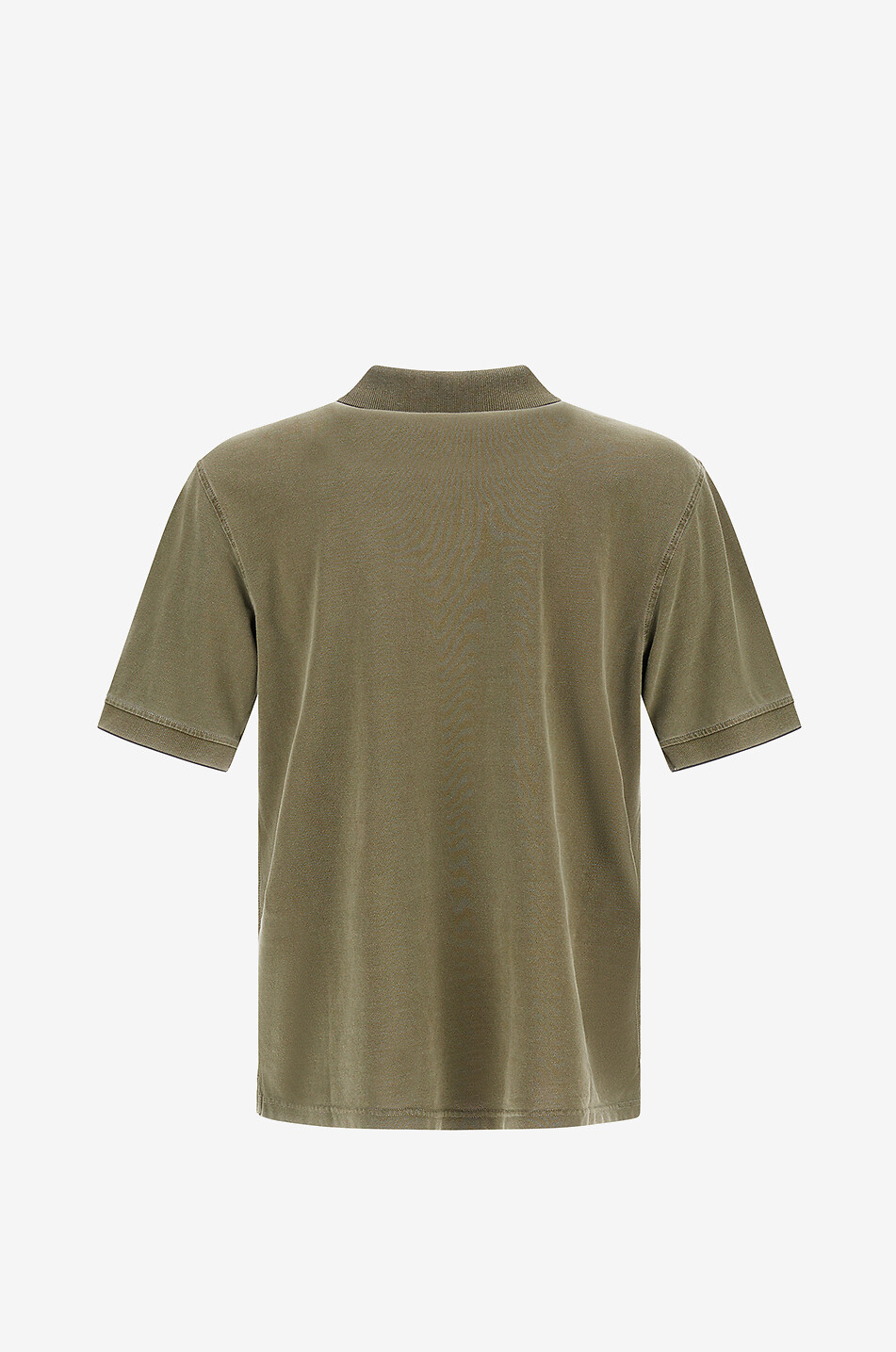 HERNO Short-sleeved polo shirt Men MEDIUM GREEN 3