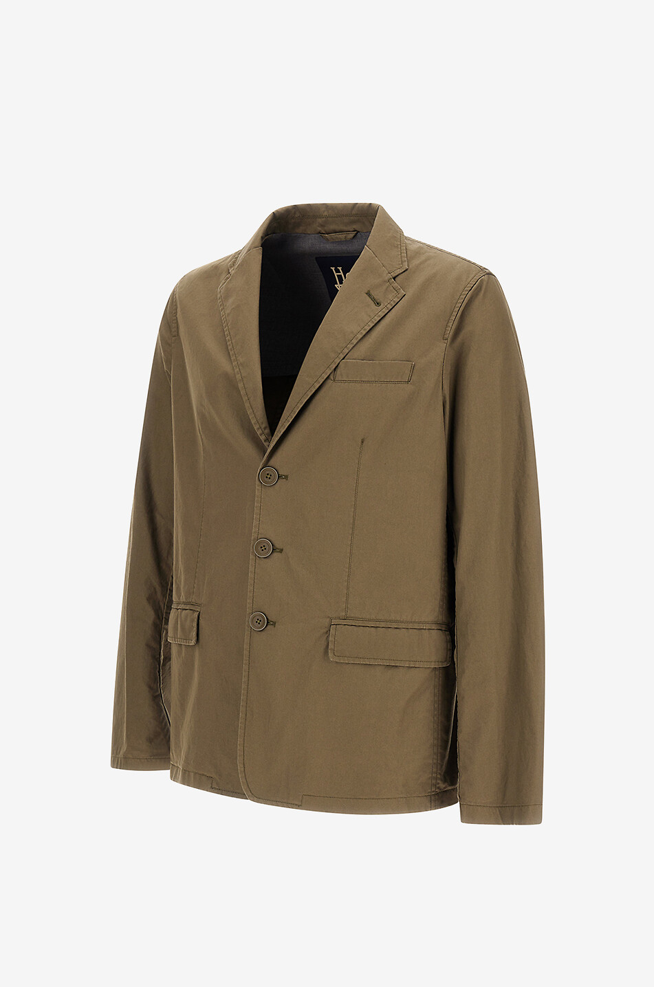 HERNO Single-breasted blazer Men MEDIUM GREEN 8