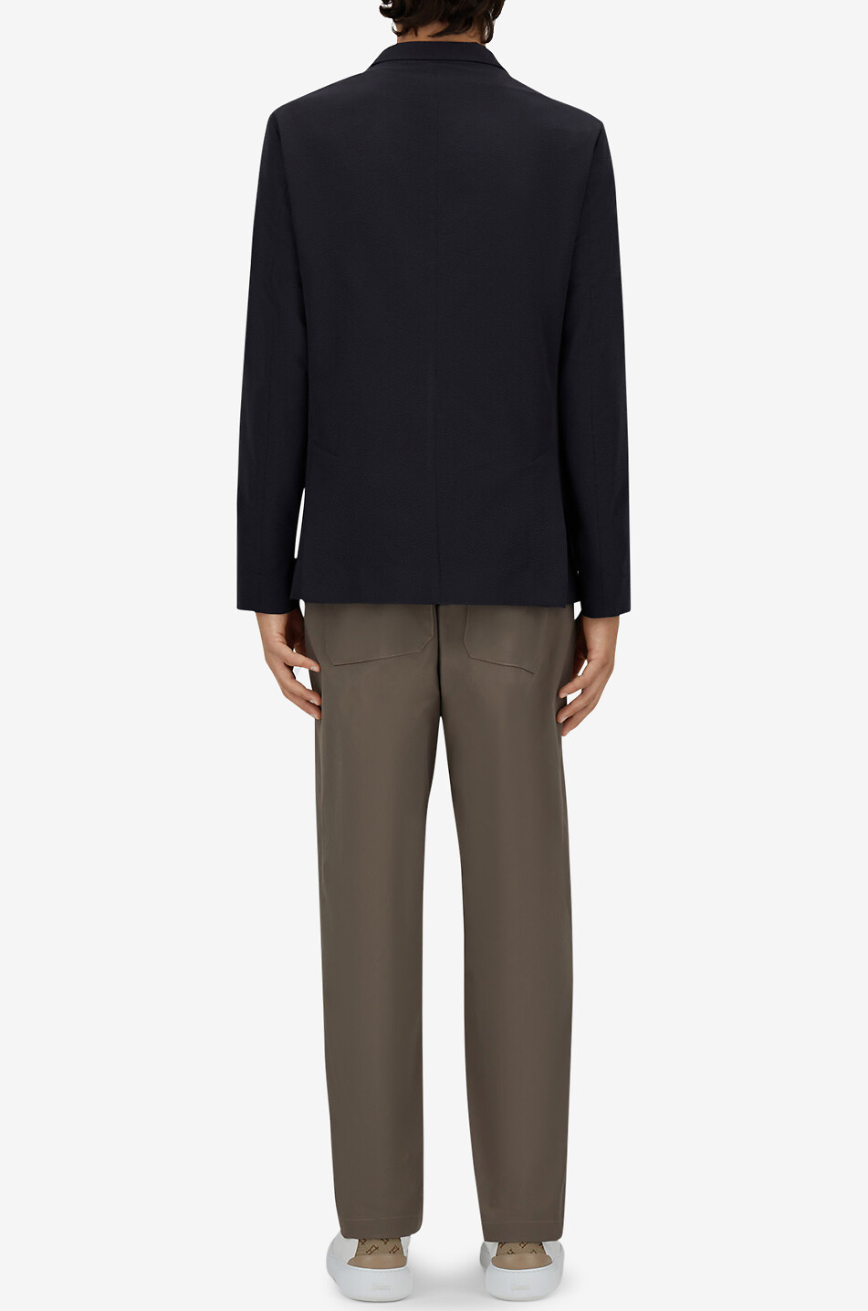 HERNO Einreihiger Blazer Herren DUNKELBLAU 5