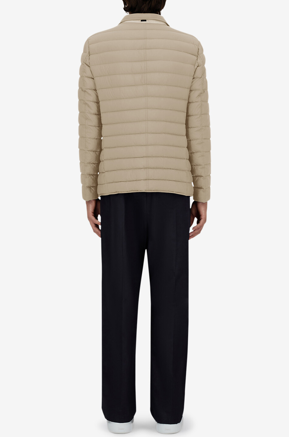 HERNO Blazer matelassé en duvet Homme Beige clair 4