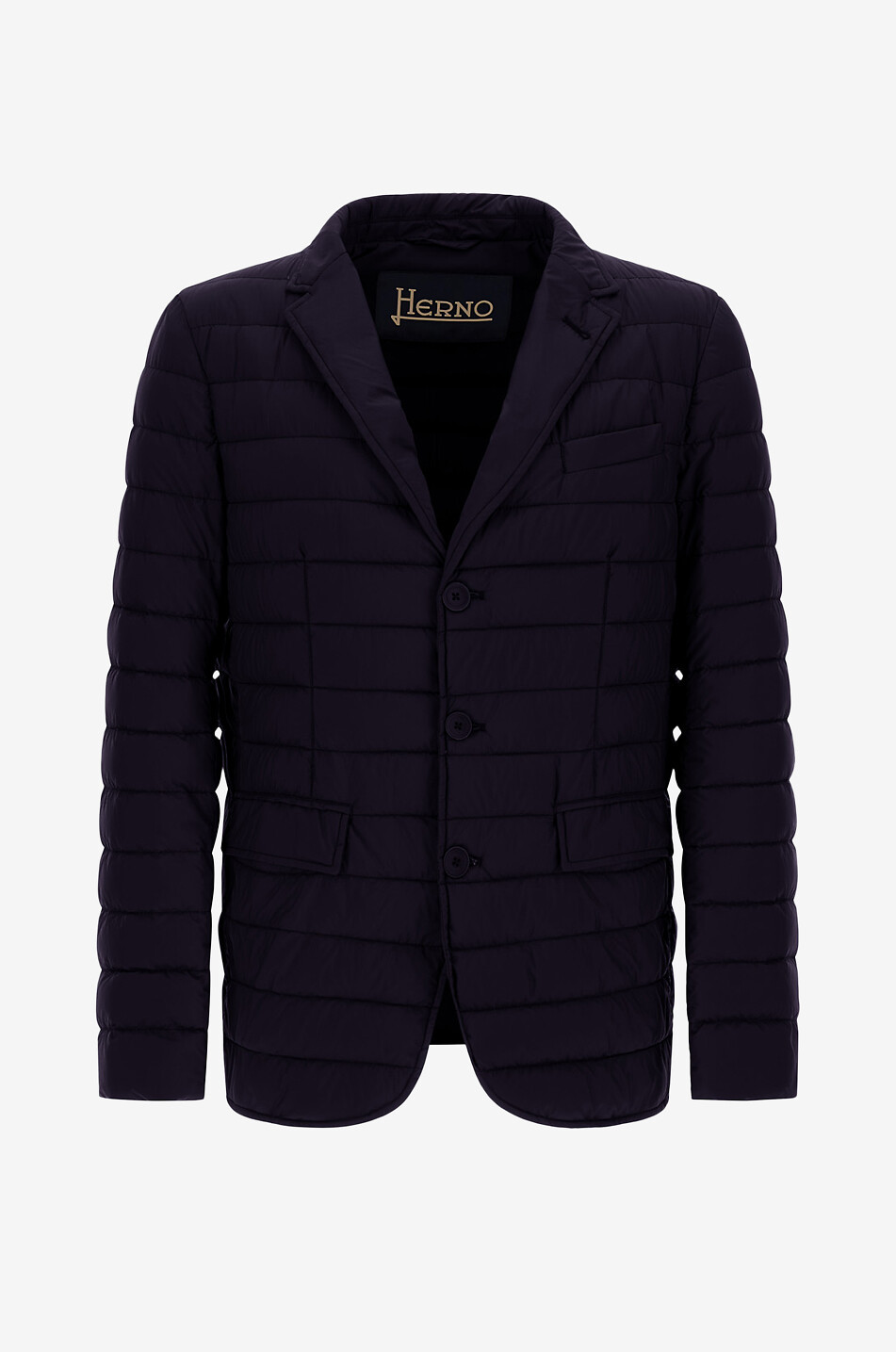 HERNO Blazer matelassé en duvet Homme BLEU FONCE 1