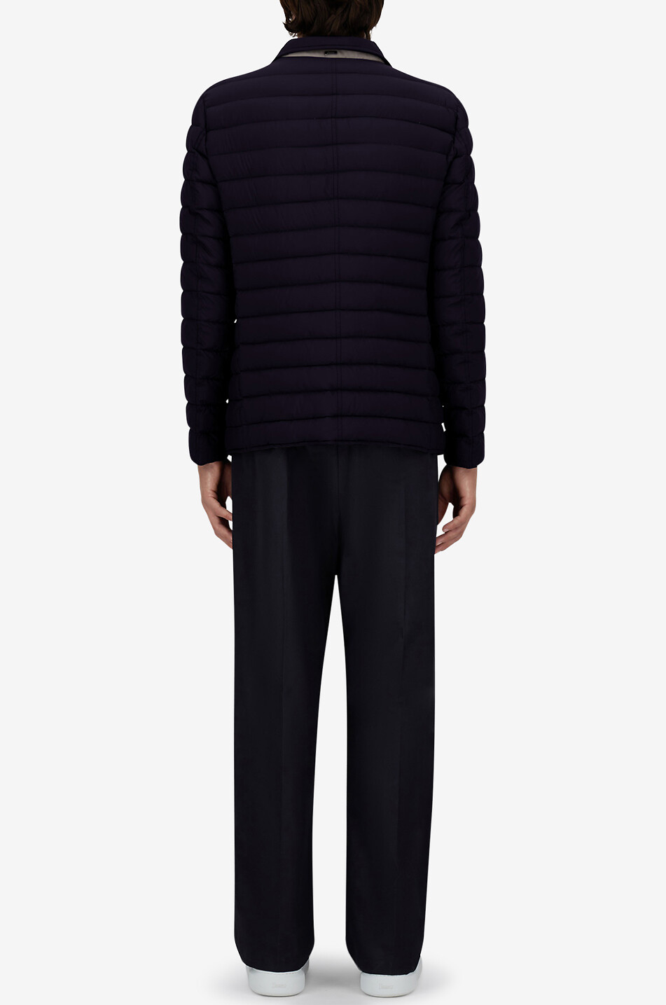 HERNO Blazer matelassé en duvet Homme BLEU FONCE 4