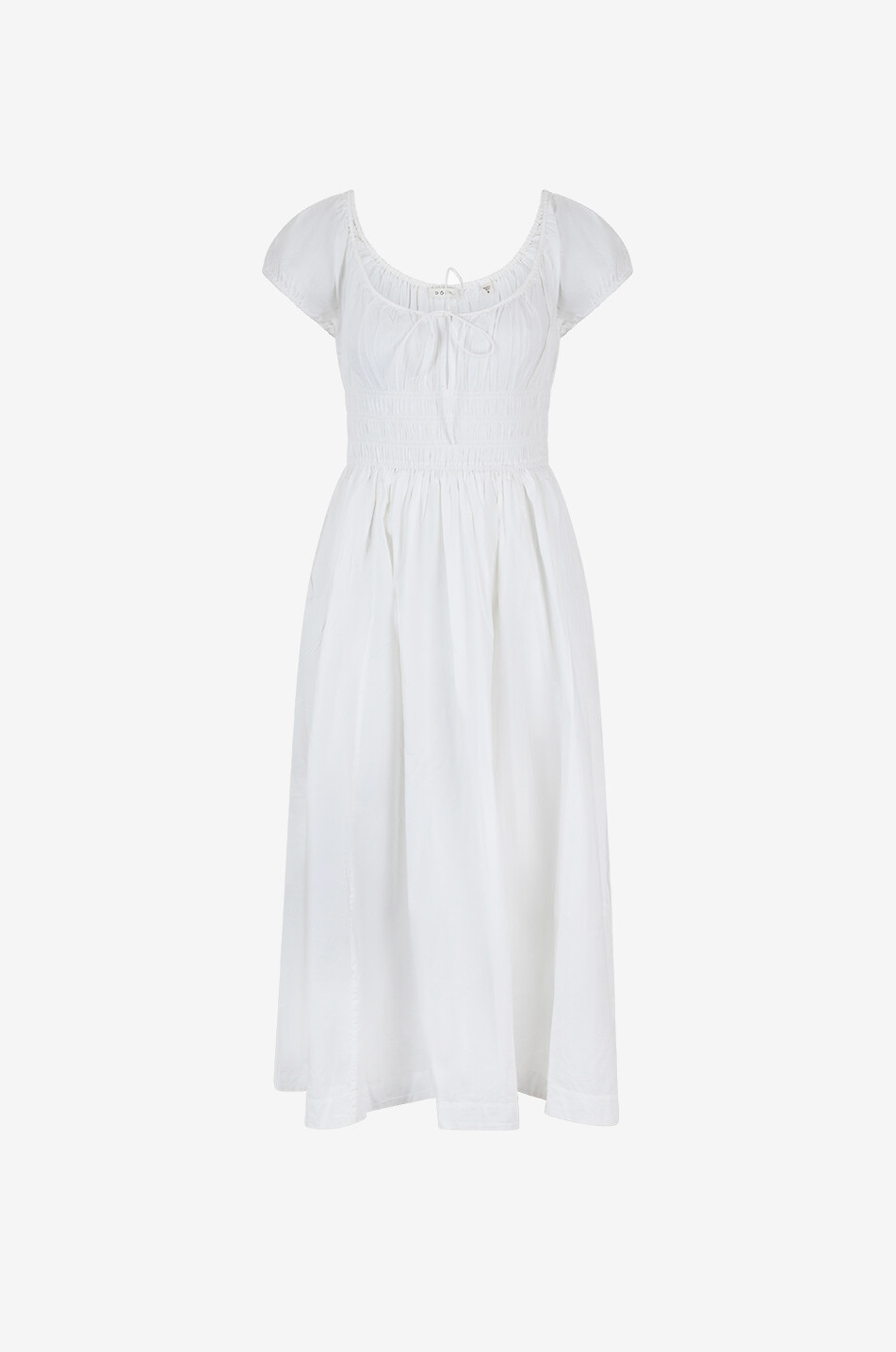Quinn poplin midi dress
