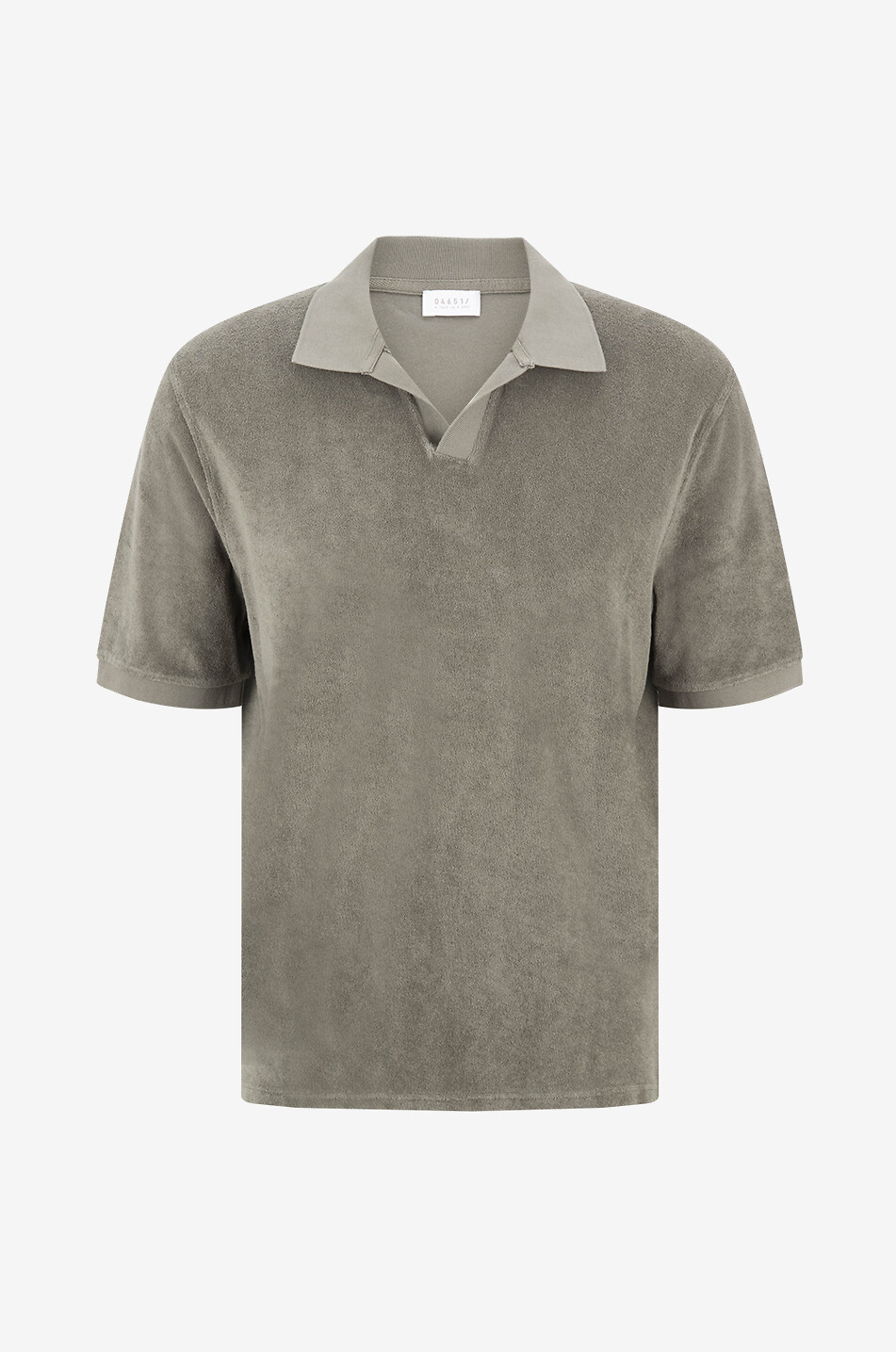 Kurzärmeliges Polohemd aus Frottee
