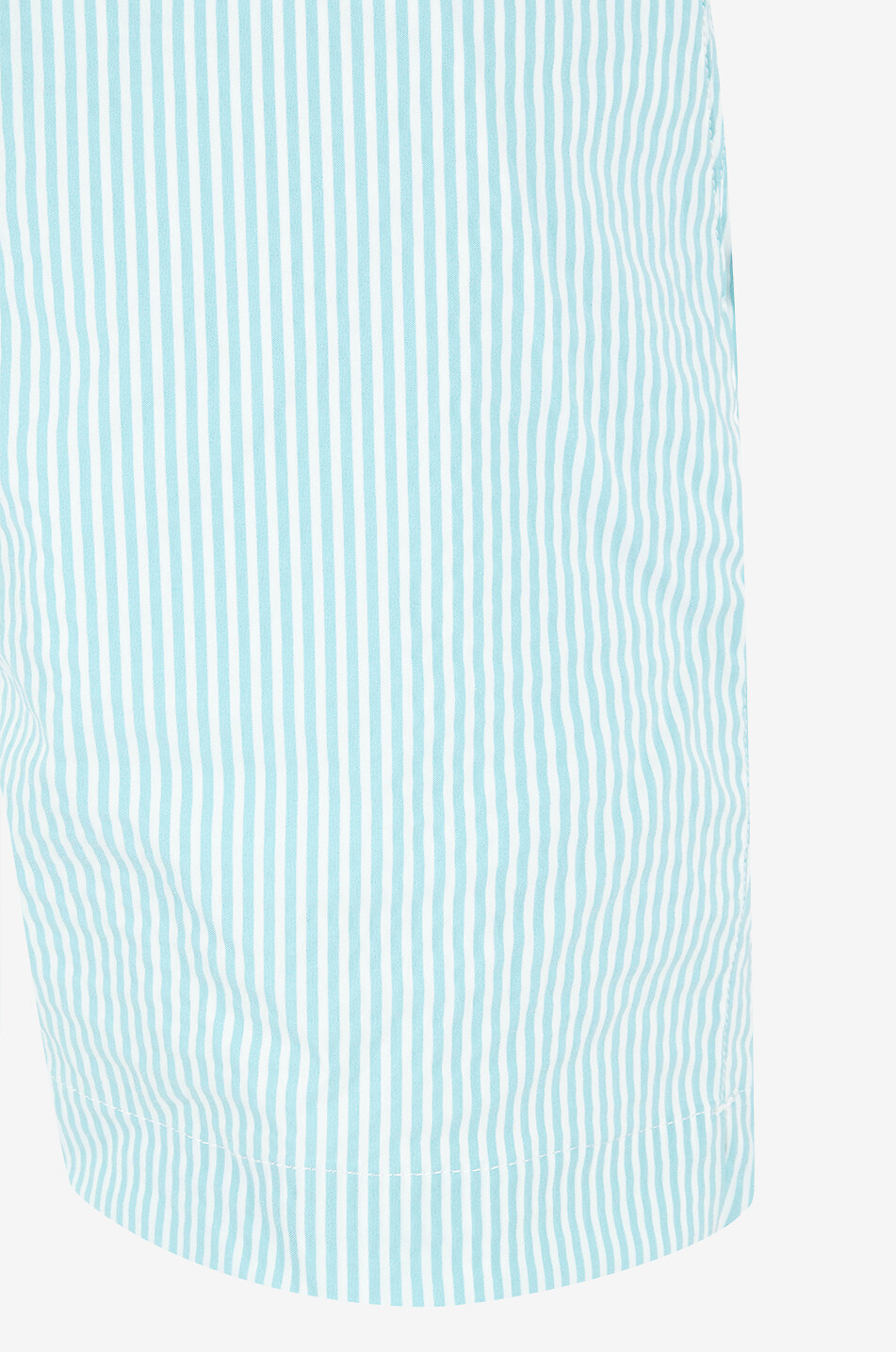 THE RESORT CO Tailored striped swim shorts Men LIGHT BLUE 3