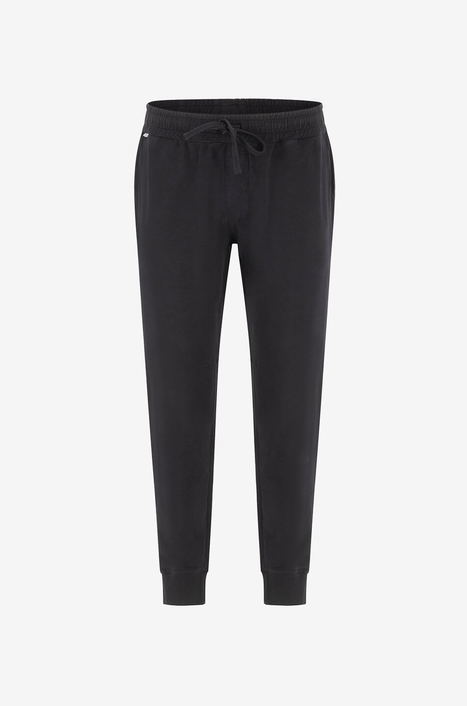 04651/ Pantalon de jogging en coton Homme NOIR 1