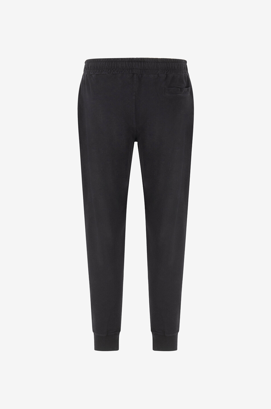 04651/ Pantalon de jogging en coton Homme NOIR 2