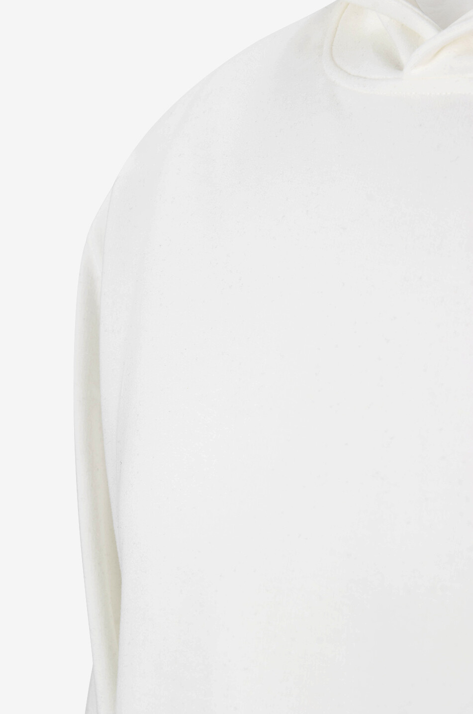 04651/ Sweat-shirt à capuche en coton Homme BLANC CASSE 3