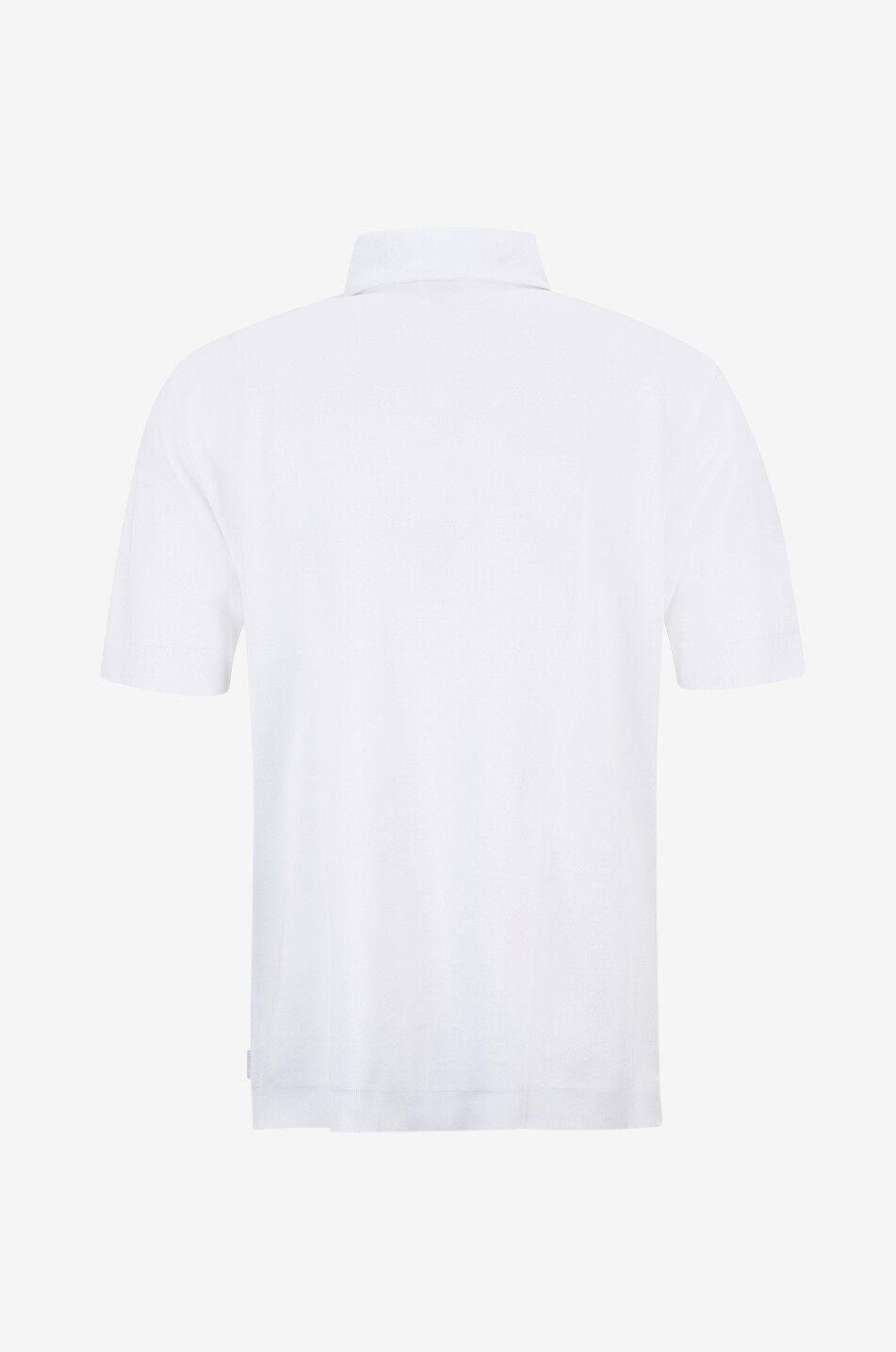 04651/ Polo à manches courtes en coton piqué Homme BLANC 2