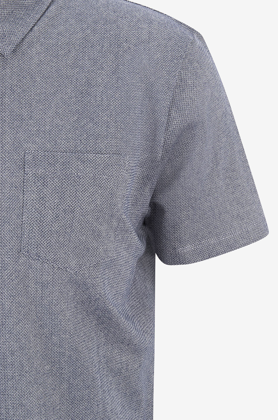 SUNSPEL Riviera Supima cotton piqué slim fit polo shirt Men DARK BLUE 7