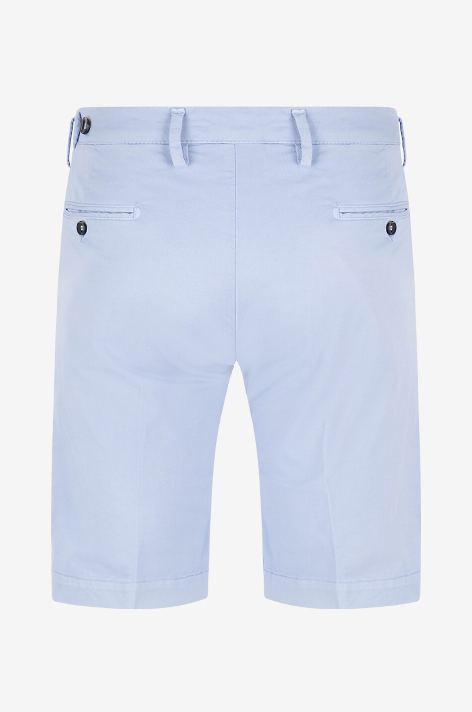 Cotton twill Bermuda shorts