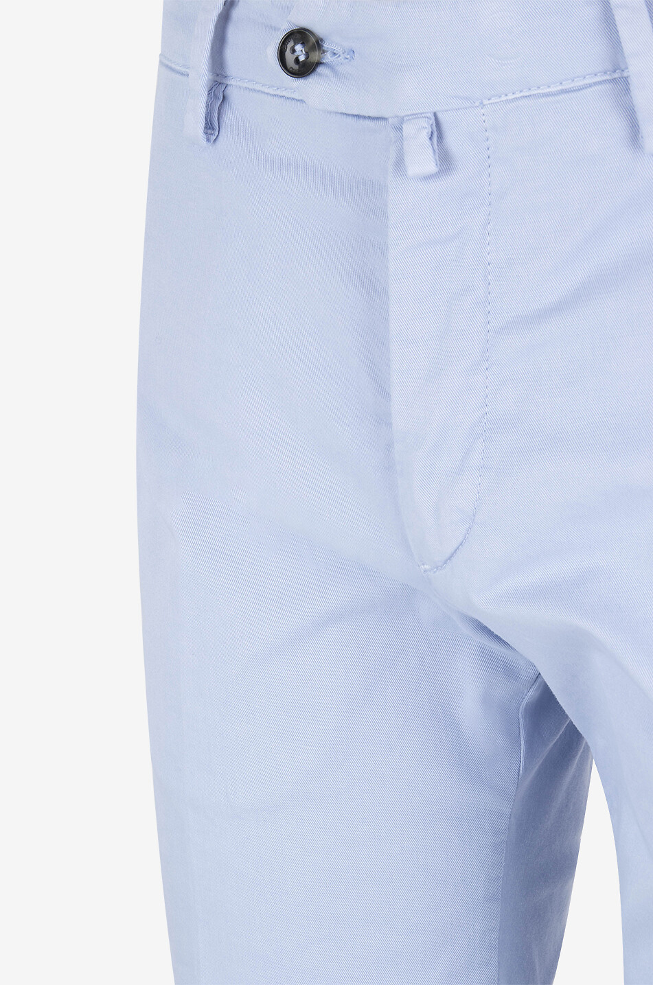 B SETTECENTO Bermuda en sergé de coton Homme BLEU CLAIR 3