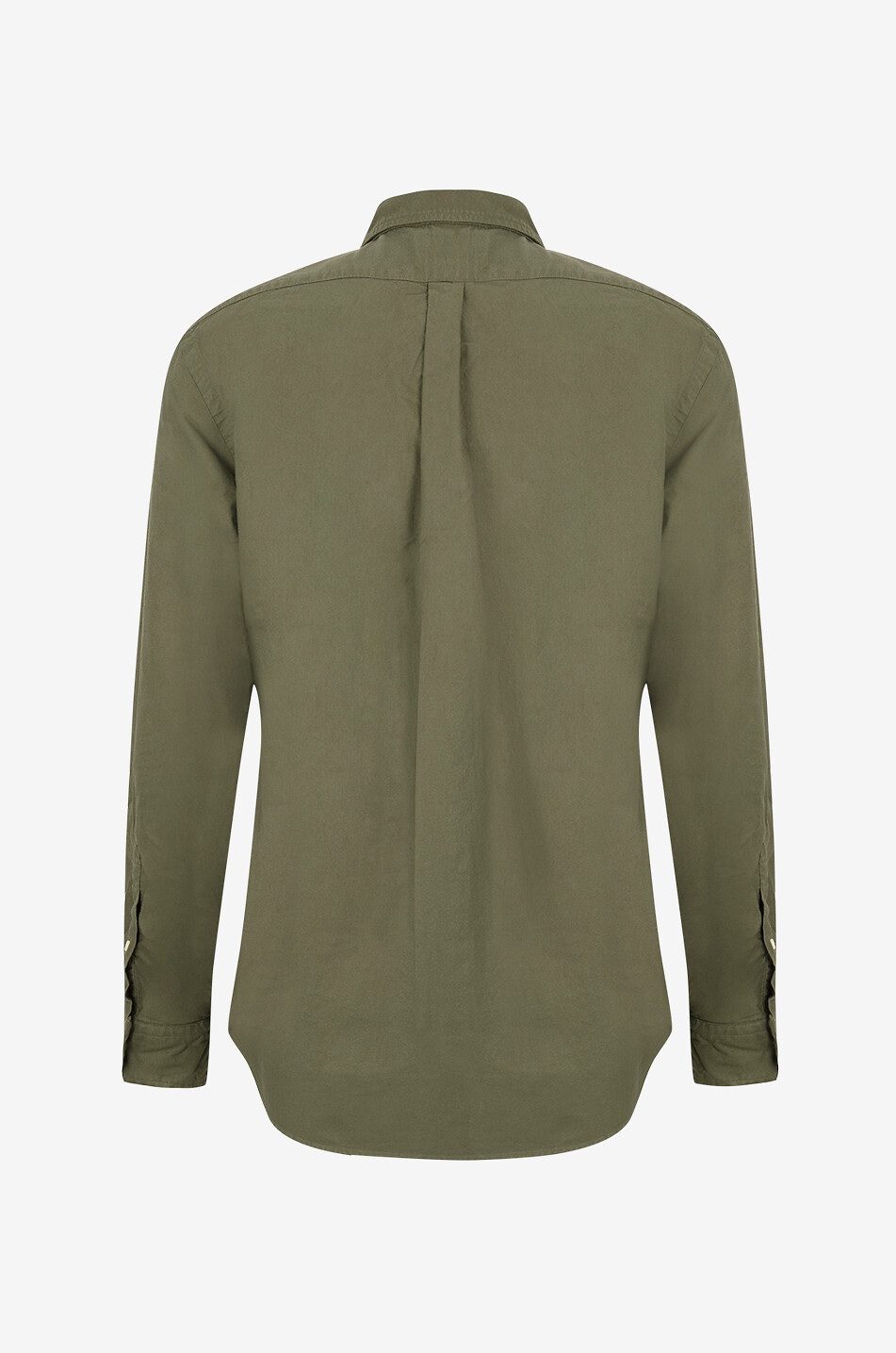 POLO RALPH LAUREN Custom Fit Garment-Dyed oxford shirt Men KHAKI 2