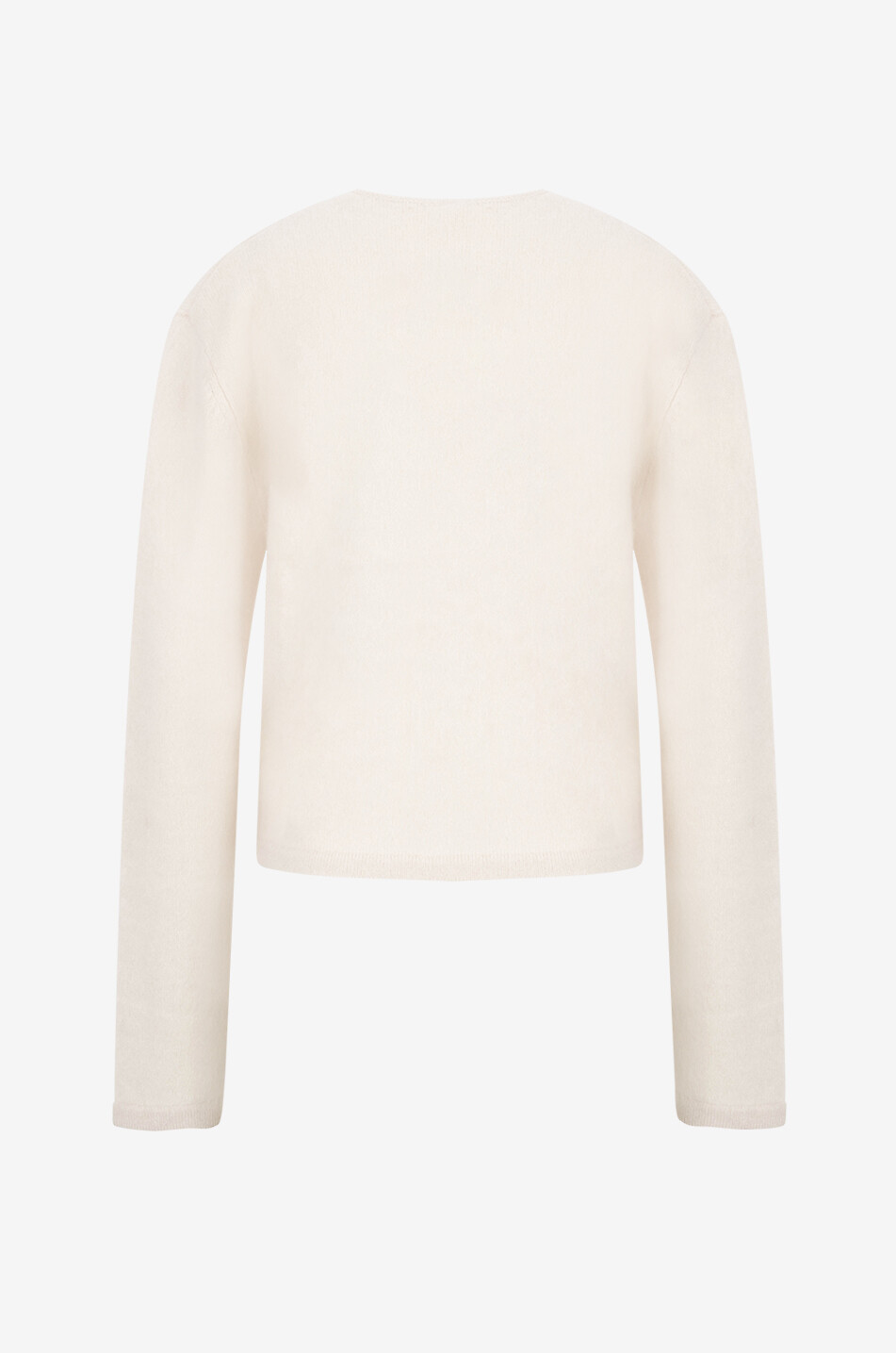 LISA YANG Cardigan court en cachemire Filippa Femme ROSE CLAIR 2