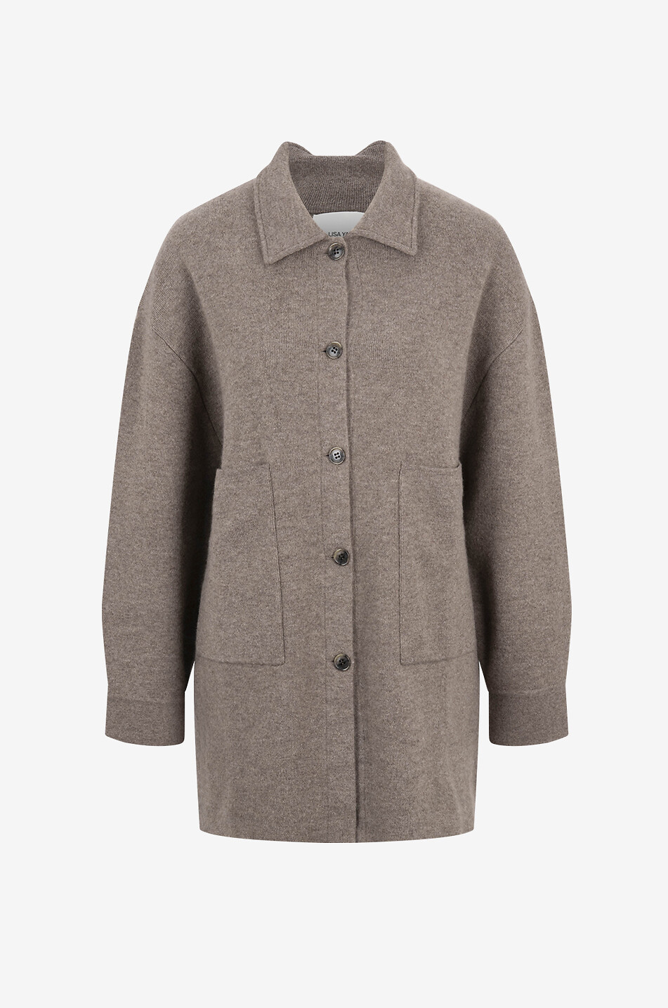 LISA YANG Julianne cashmere cardigan Women BROWN 1