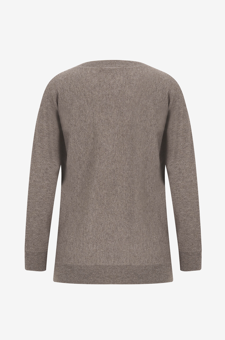 LISA YANG Kenny cashmere V-neck jumper Women BROWN 2
