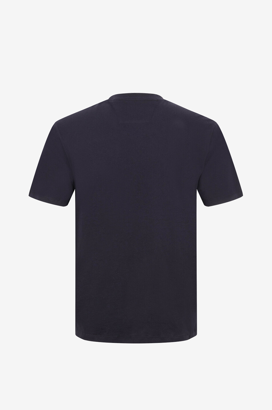 C.P. COMPANY 30/1 Jersey T-shirt with logo patch Men DARK BLUE 2