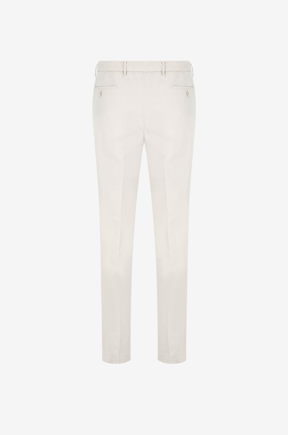 MARCO PESCAROLO Evo lyocell and cotton slim fit chino trousers Men Light beige 2