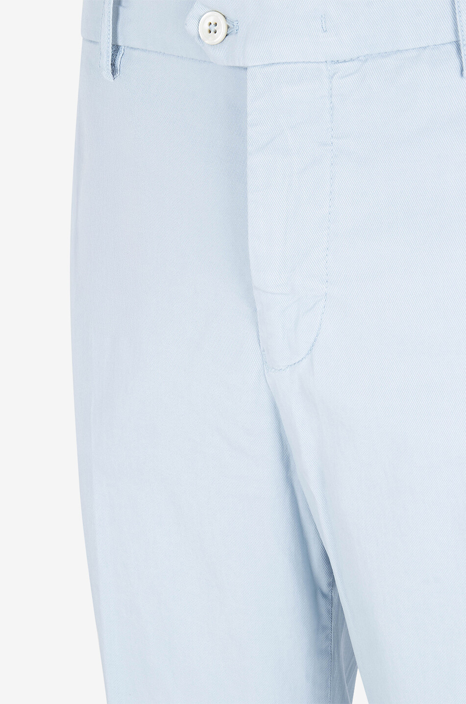 MARCO PESCAROLO Evo lyocell and cotton slim fit chino trousers Men LIGHT BLUE 3