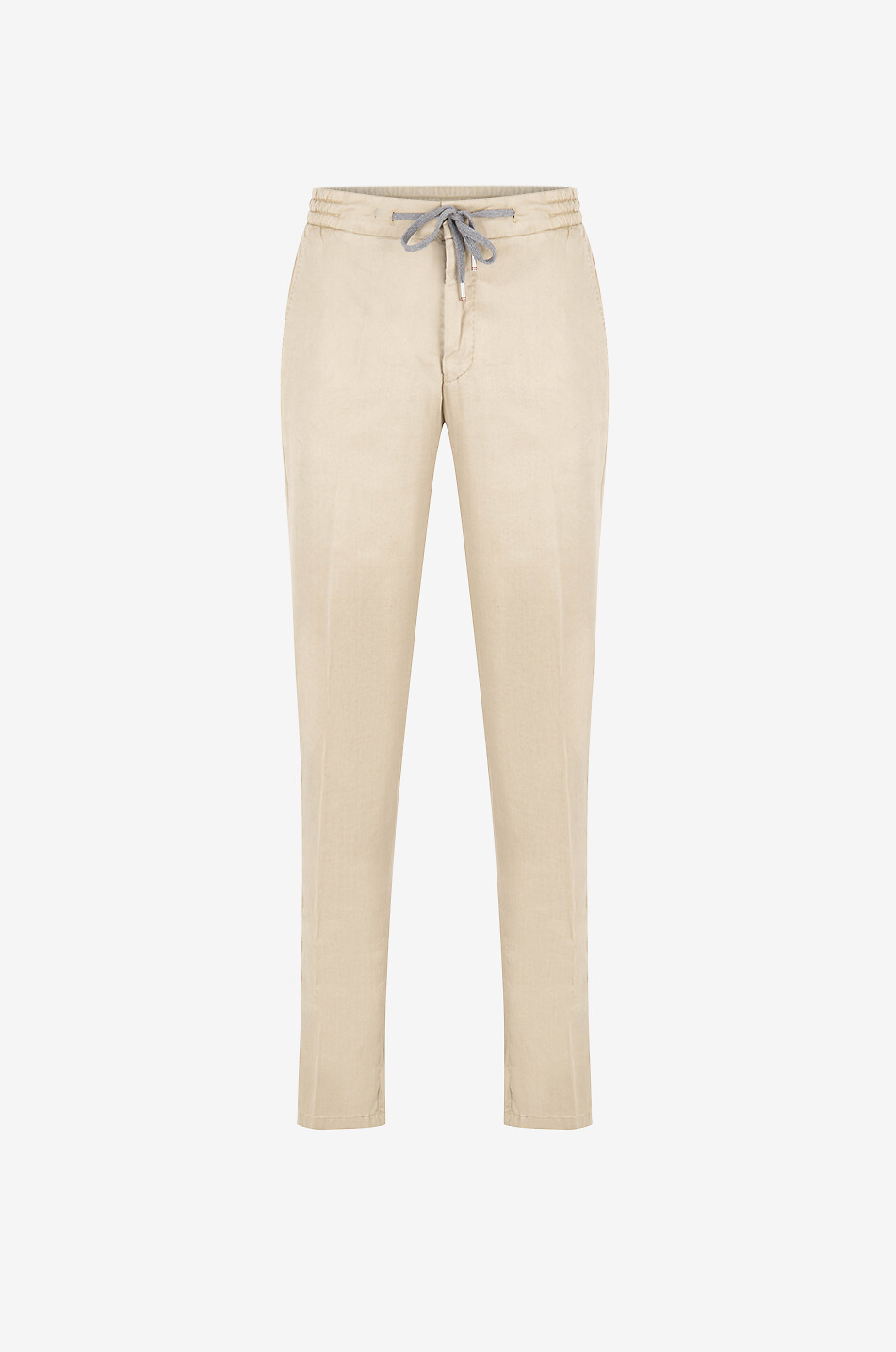 Caracciolo linen and lyocell casual trousers
