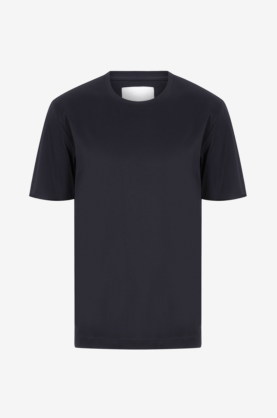 MARCO PESCAROLO James cotton short-sleeved T-shirt Men DARK BLUE 1