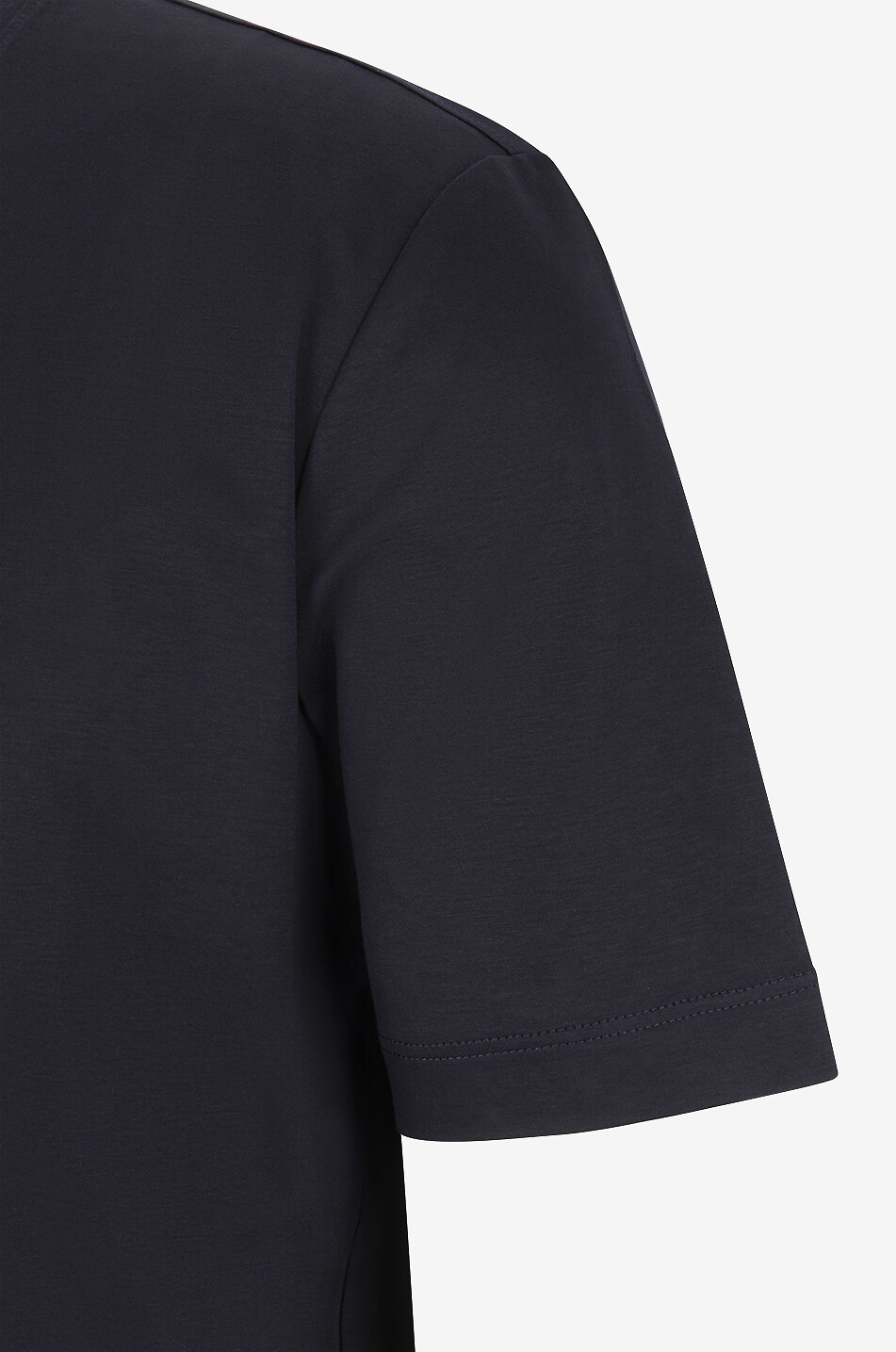MARCO PESCAROLO James cotton short-sleeved T-shirt Men DARK BLUE 3