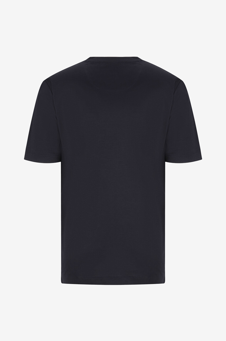 MARCO PESCAROLO James cotton short-sleeved T-shirt Men DARK BLUE 2