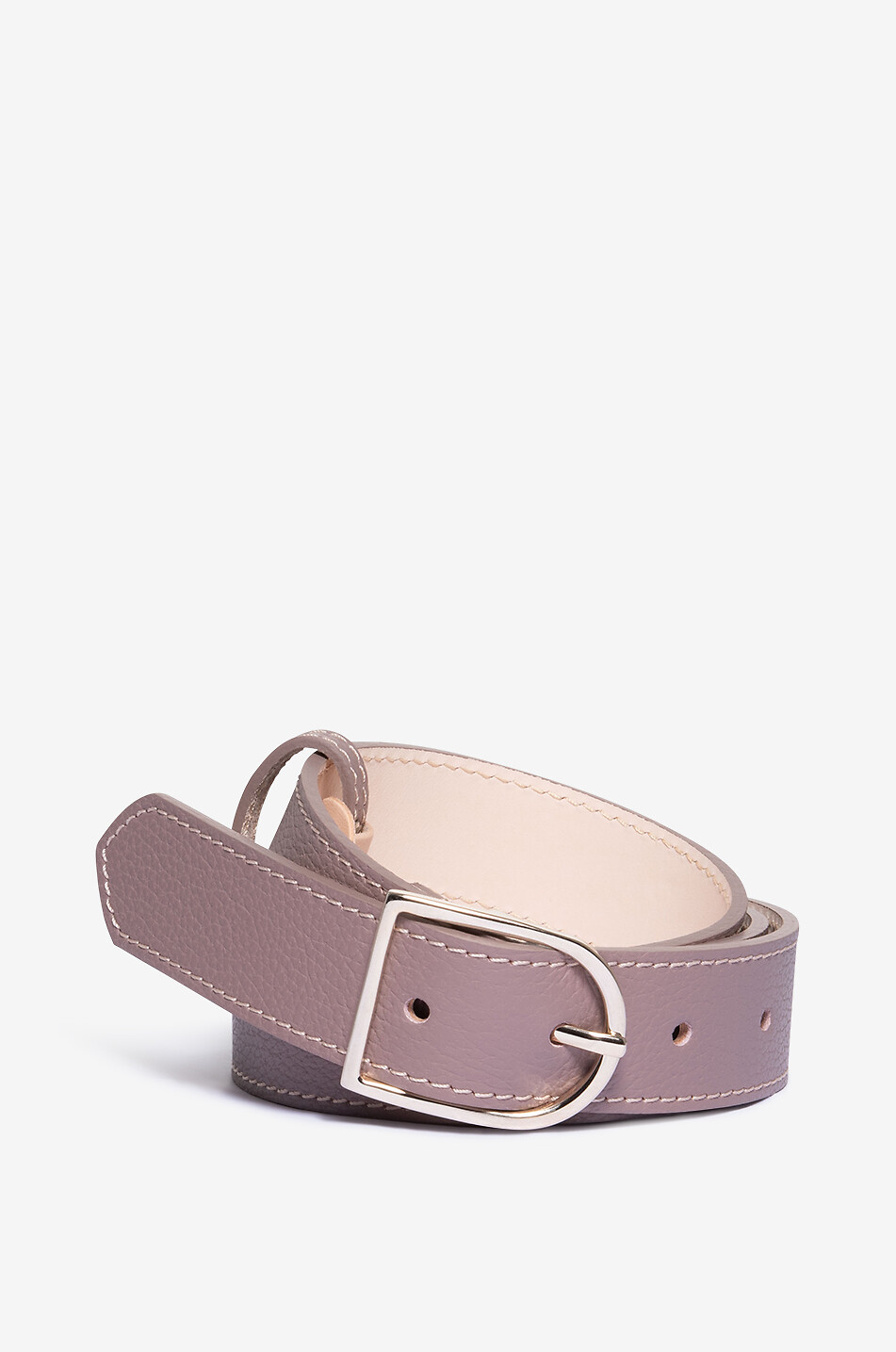 【送料&関税込】Golden  Belt Molly Molly thin star-studded leather belt - 1.5 cm - GOLDEN GOOSE