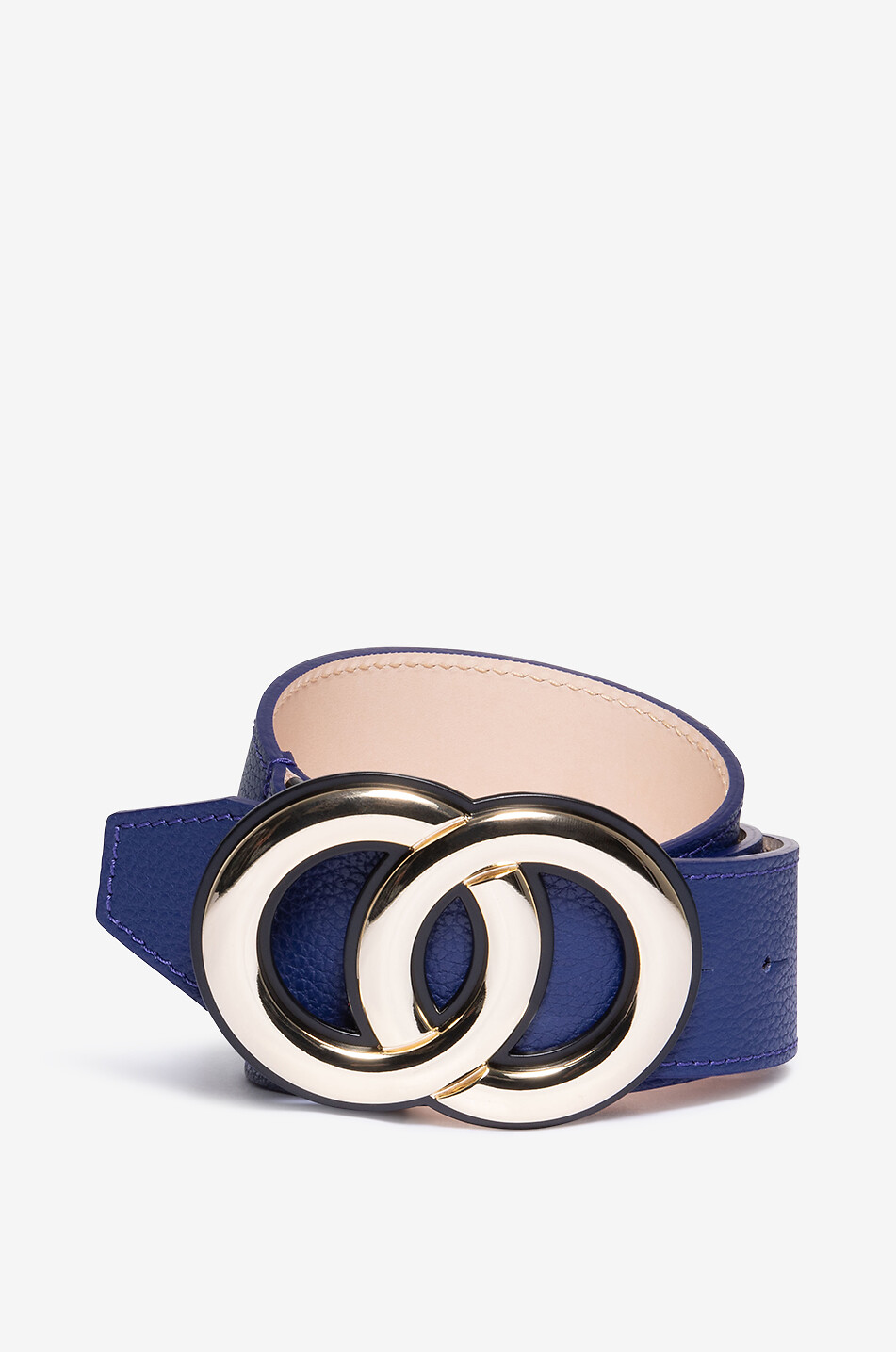 Ceinture en cuir de vachette Big - 40 mm