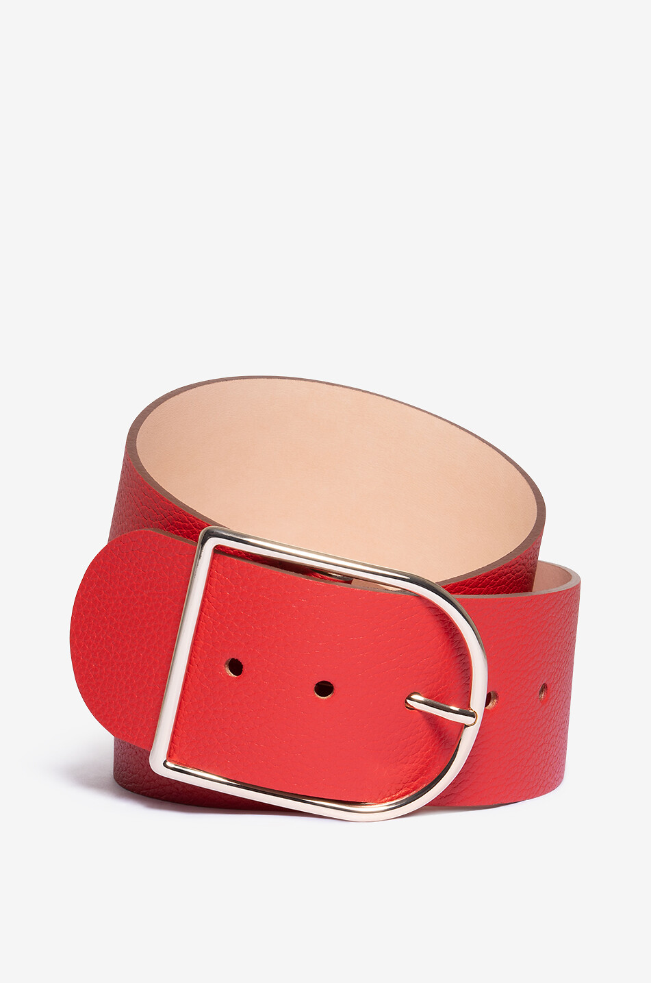Ceinture classique en cuir - 58 mm