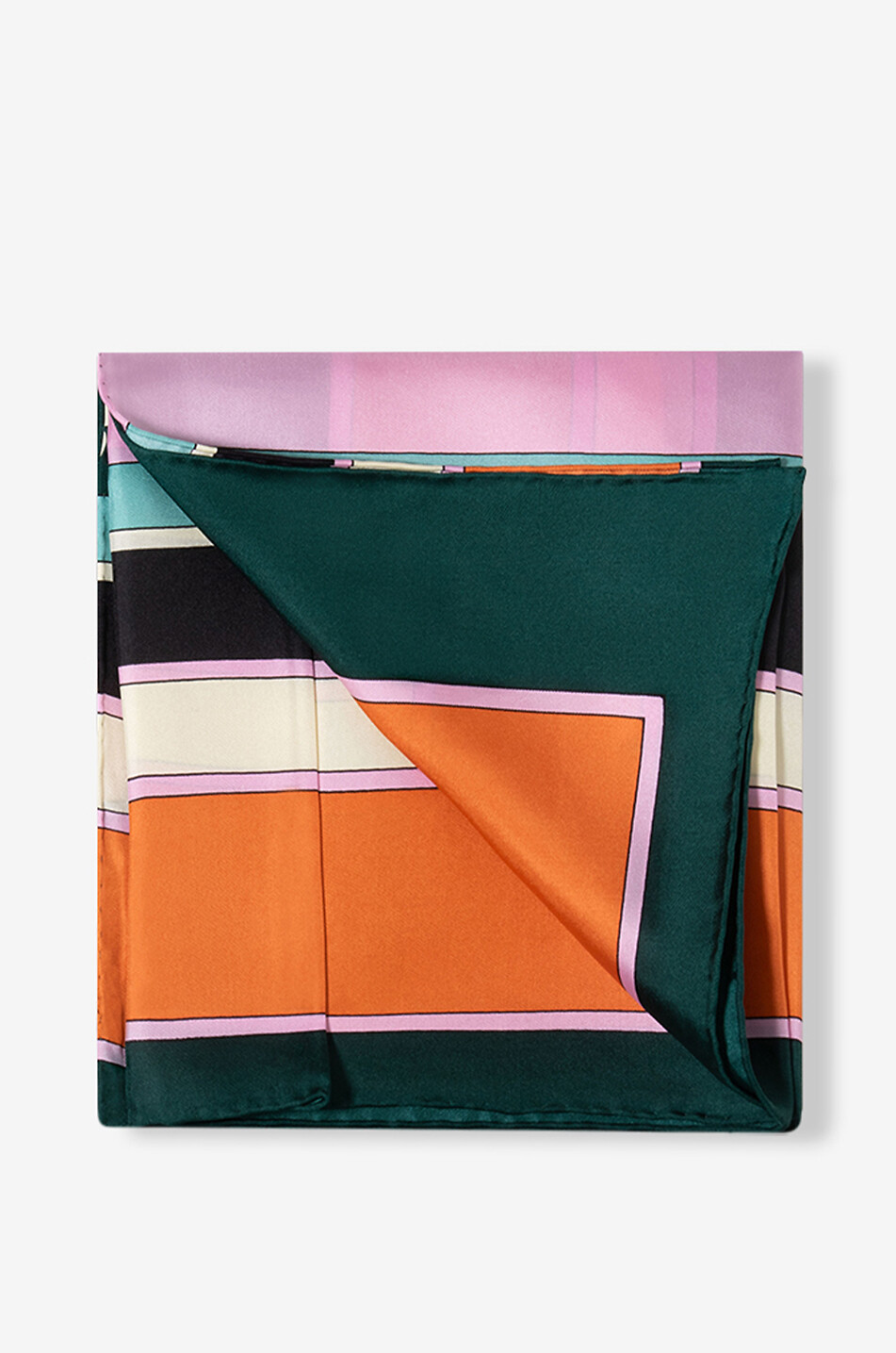 WEEKEND MAX MARA Carré en soie Onesto Femme ROSE 2