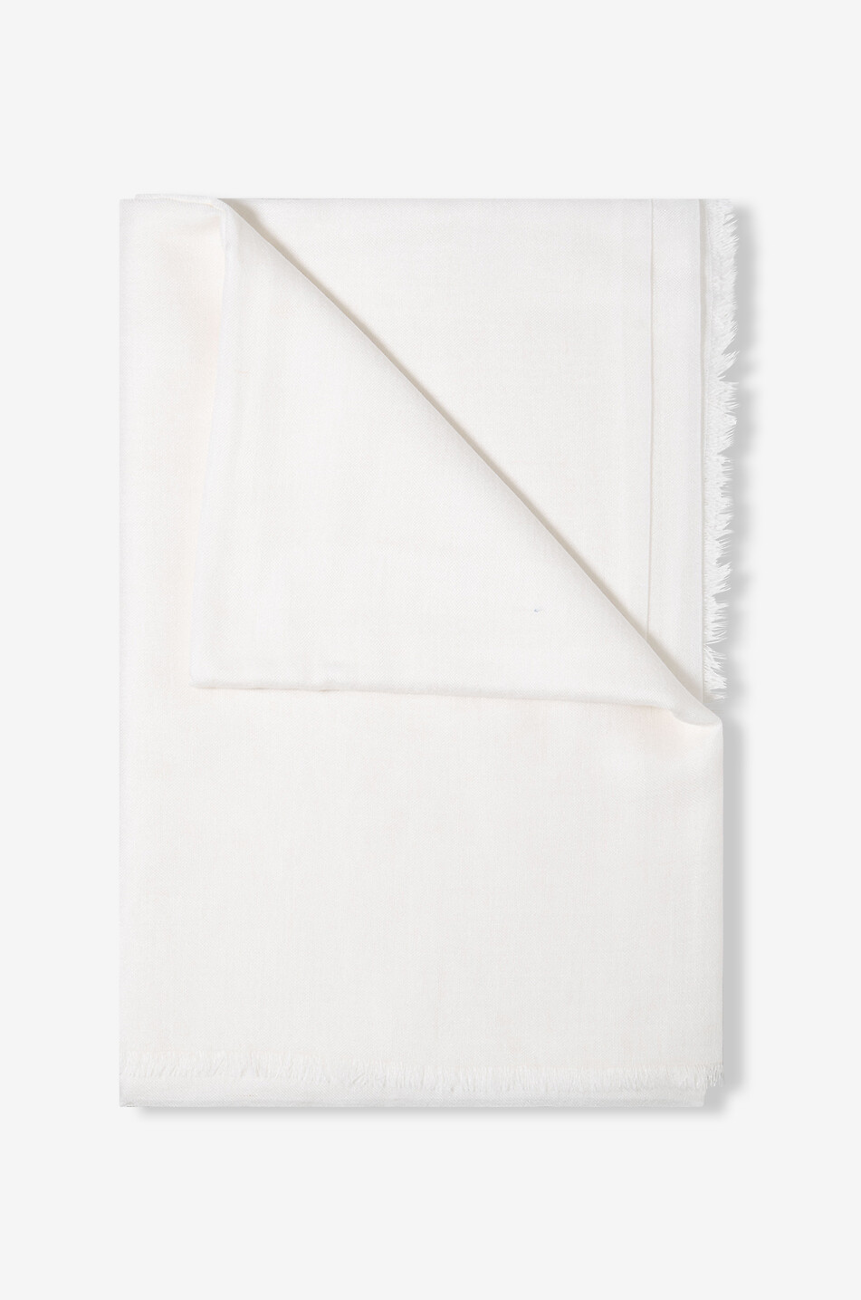 WEEKEND MAX MARA Carré en viscose et cachemire Kirsch Femme BLANC 2