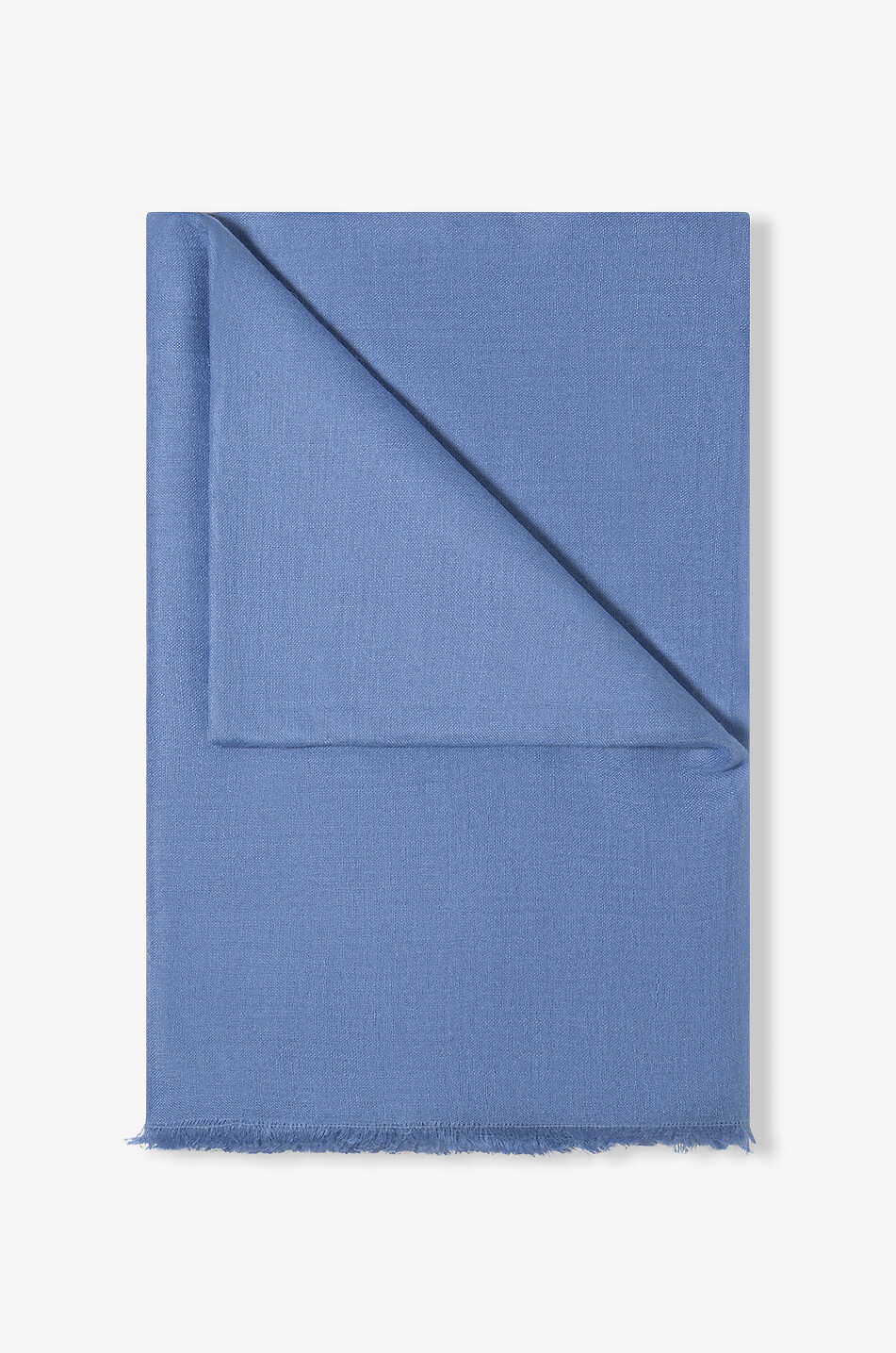 WEEKEND MAX MARA Kirsch viscose and cashmere square scarf Women LIGHT BLUE 2