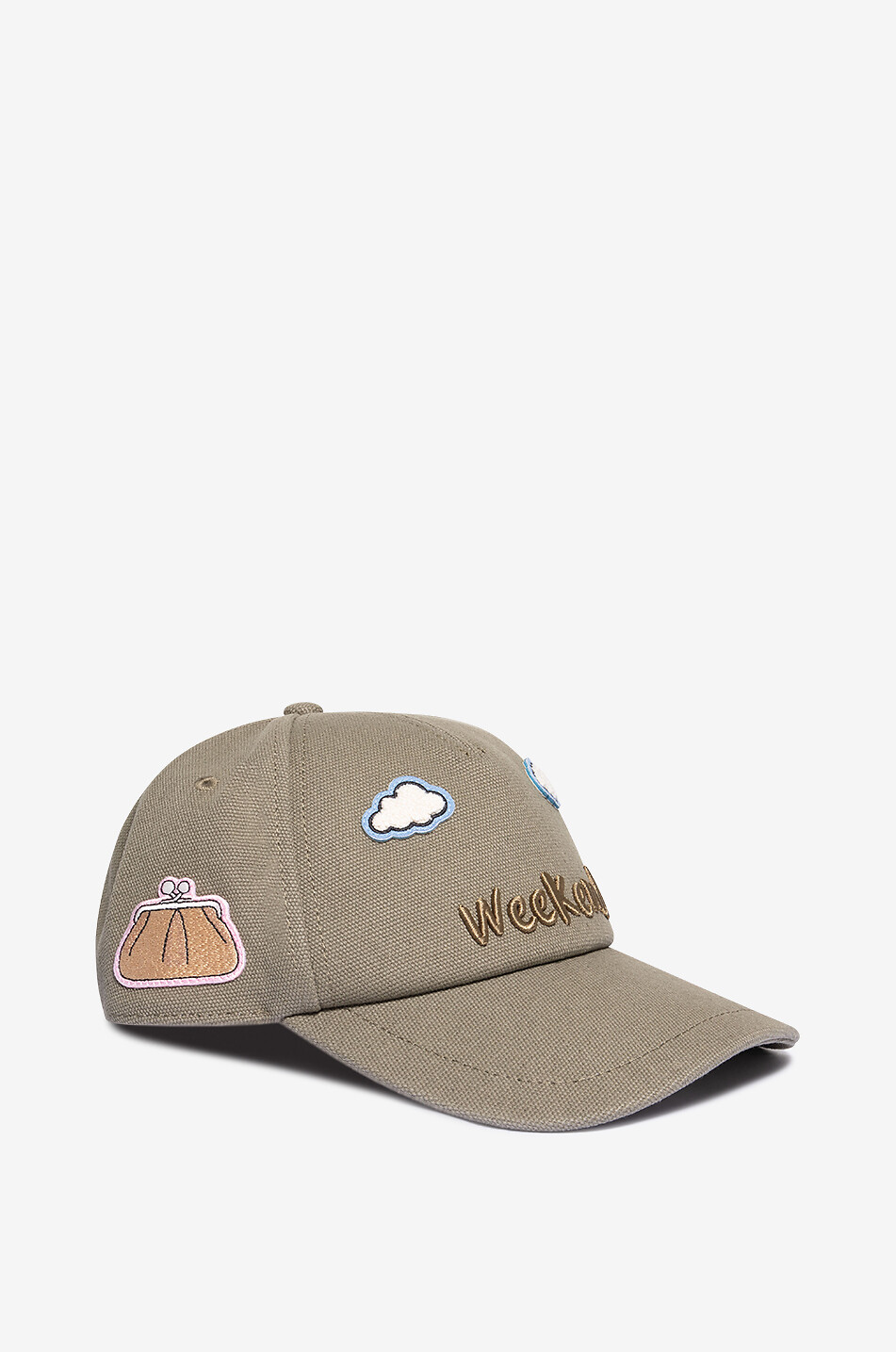 WEEKEND MAX MARA Urbania cotton cap Women KHAKI 2