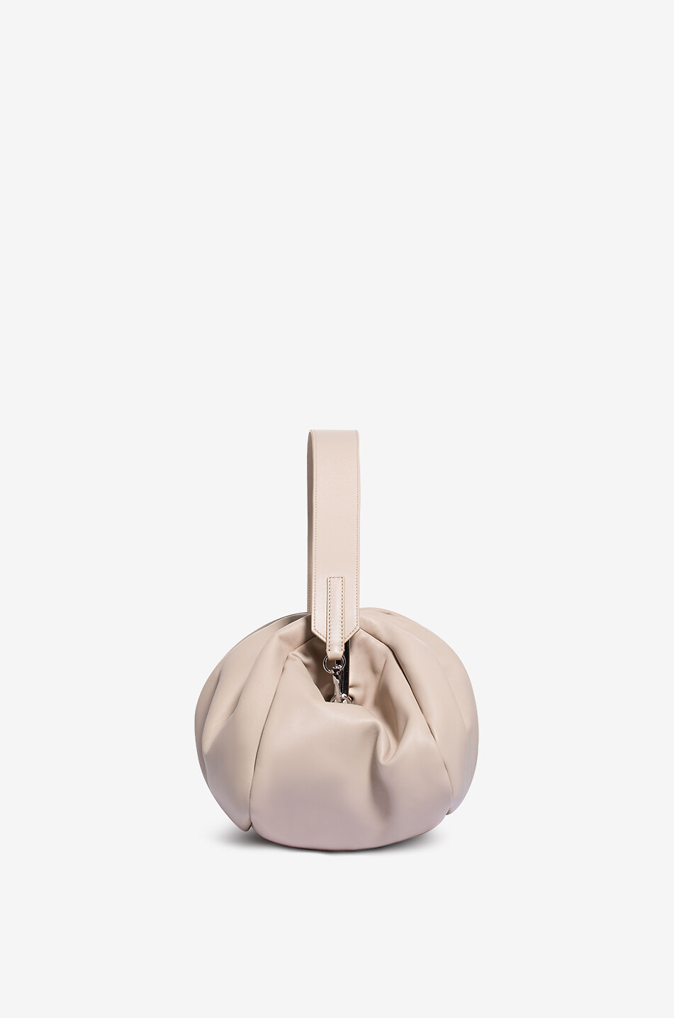 WEEKEND MAX MARA Sac à main en cuir nappa Posticcino Provino Femme BEIGE 4