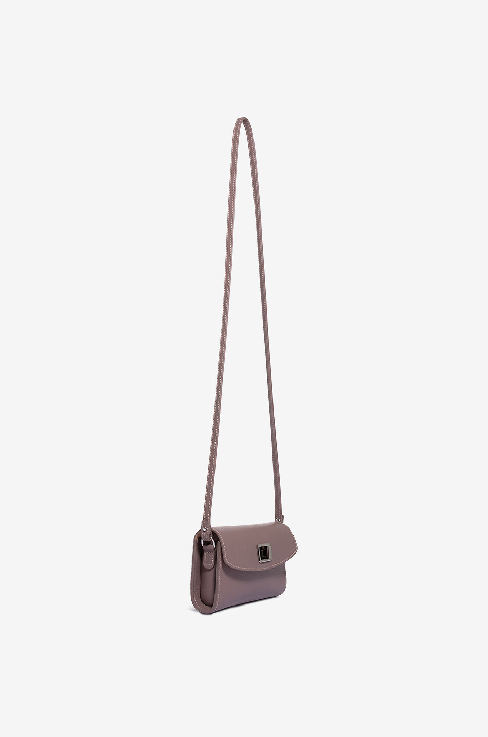 BERTHILLE Umhängetasche aus Rindsleder Trotter XL Damen ROSA 2