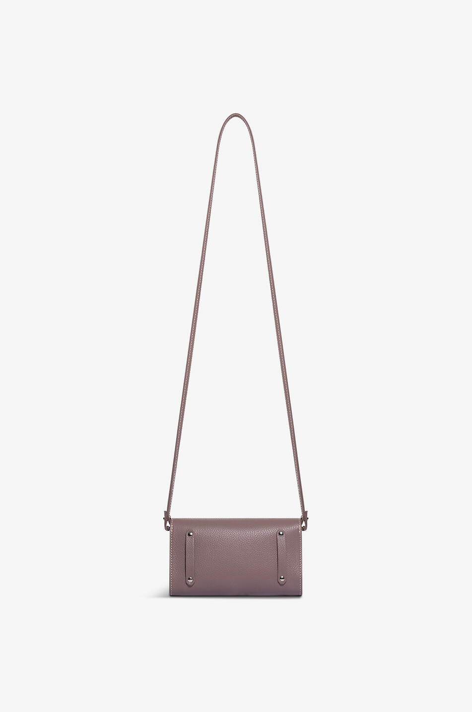 BERTHILLE Umhängetasche aus Rindsleder Trotter XL Damen ROSA 3