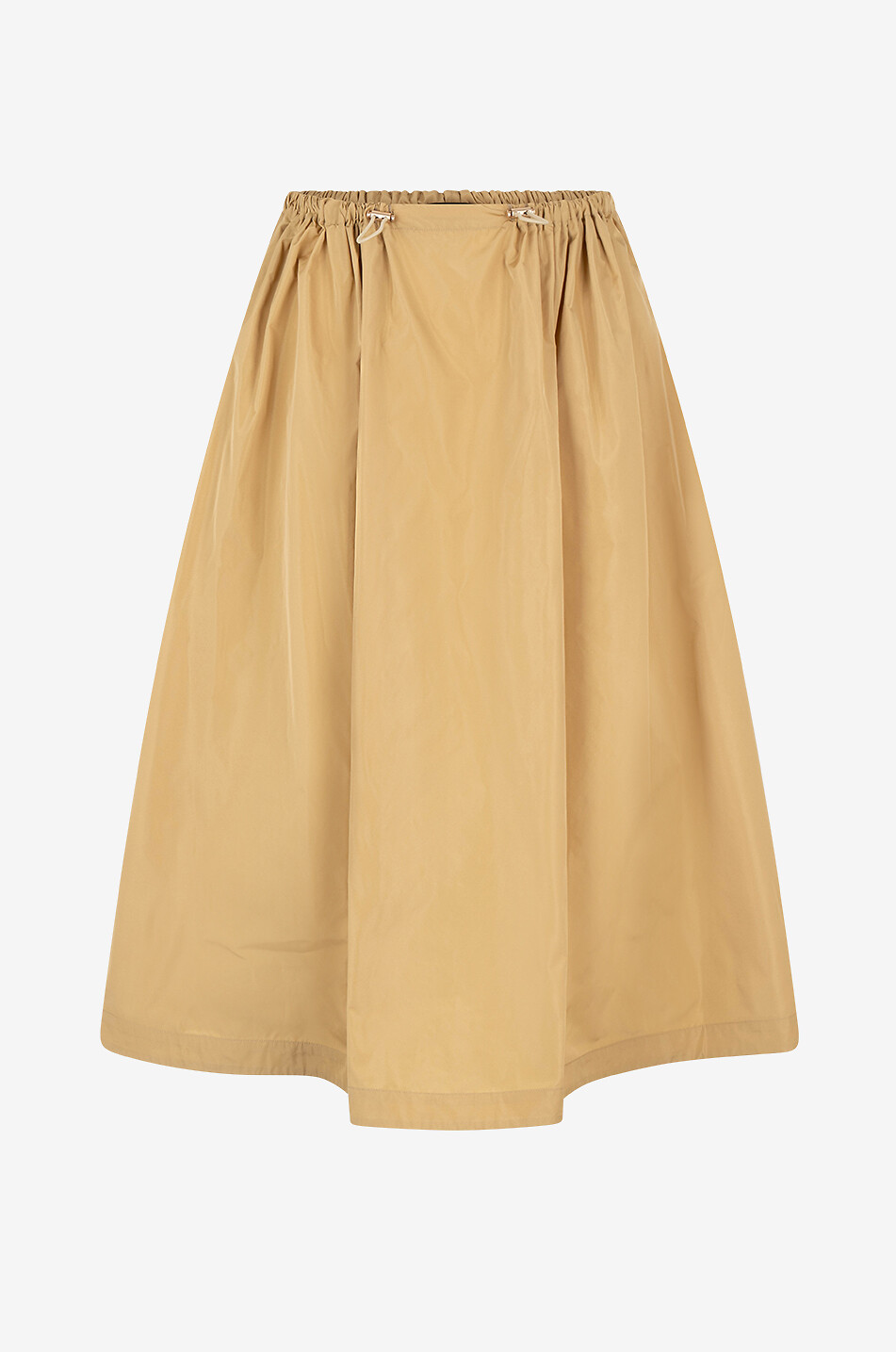 FABIANA FILIPPI Schillernder midilanger Ballonrock Tech Taffeta Damen GOLDEN 1
