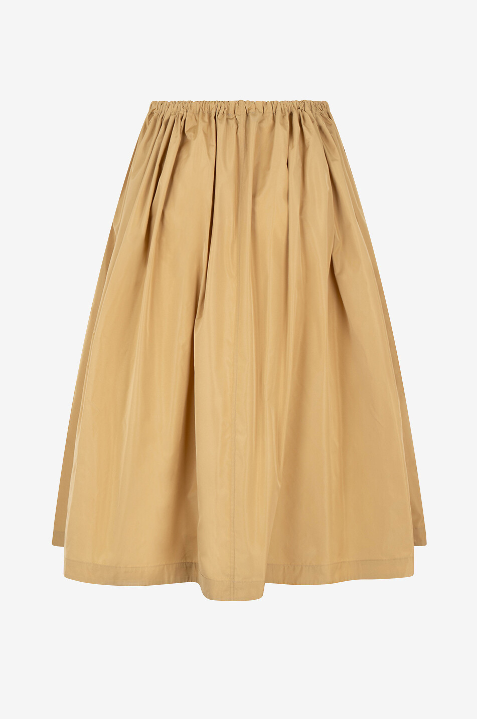 Jupe ballon midi irisée Tech Taffeta