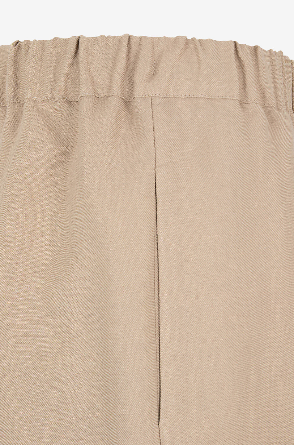 ANTONELLI FIRENZE Svezia cropped wide-leg linen blend twill trousers Women CAMEL 3