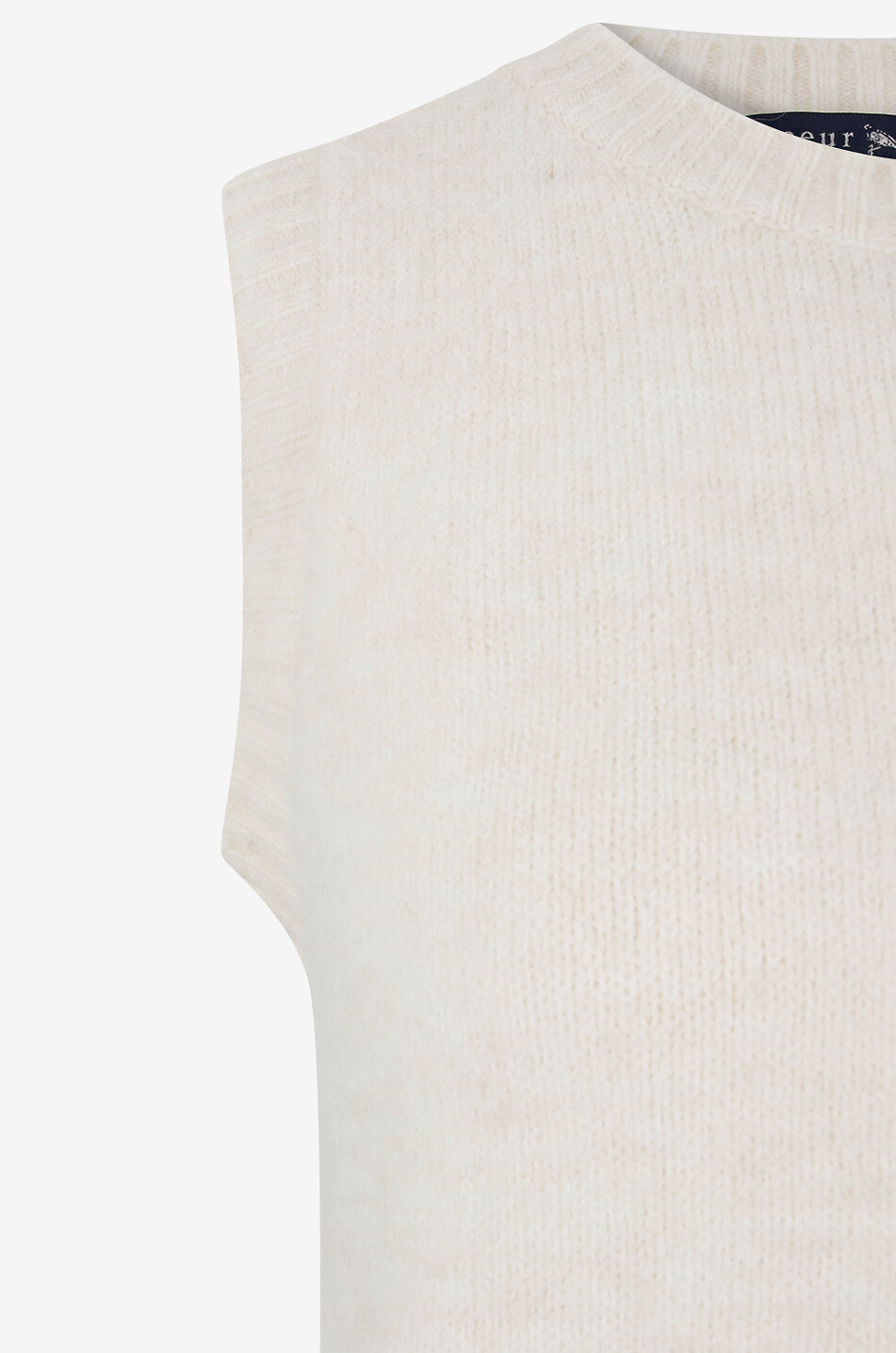 SOEUR Pull sans manches Namaste Femme BLANC CASSE 3