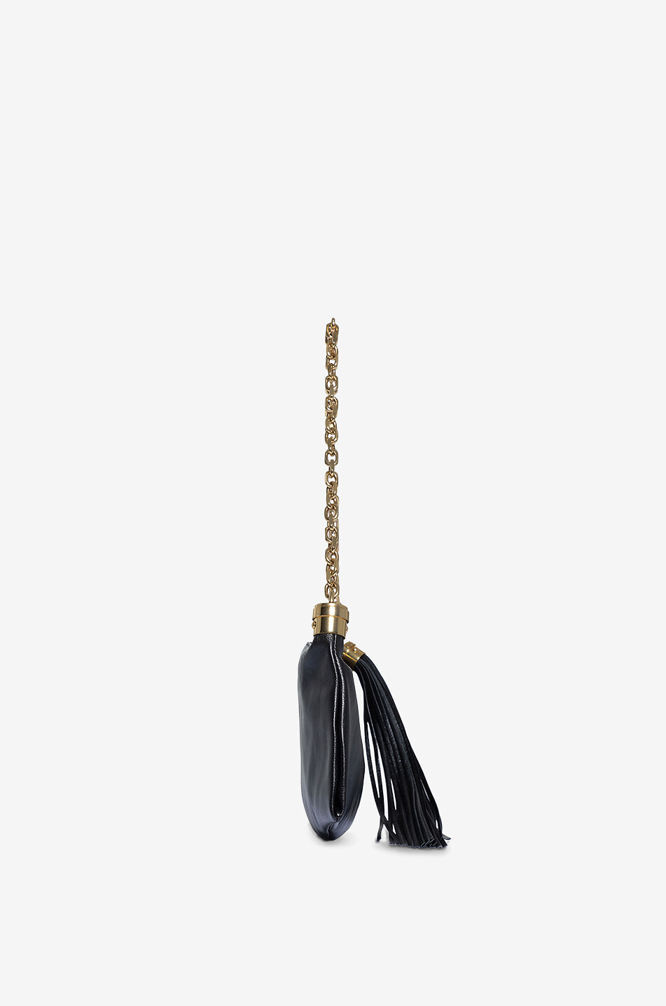 CHLOE Chloé Foulard Small grained buffalo leather hobo bag Women BLACK 4
