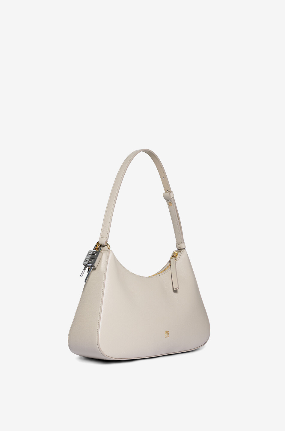 Lucky Lock Small grained leather shoulder bag