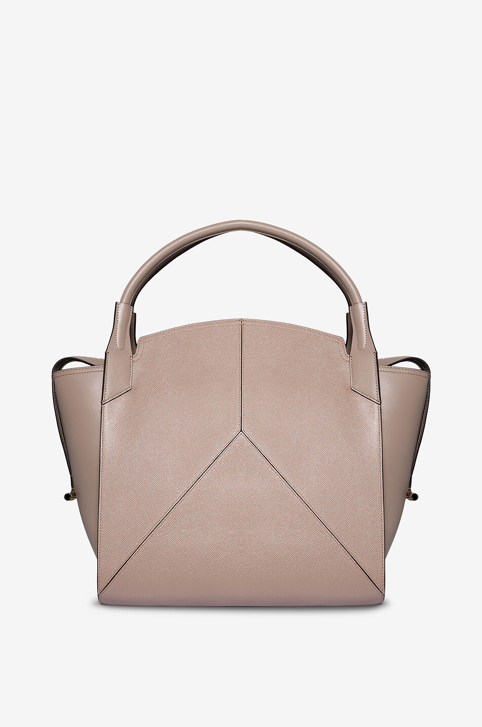 VICTORIA BECKHAM Victoria grained and smooth leather handbag Women [akeneo-beigefonce] 3